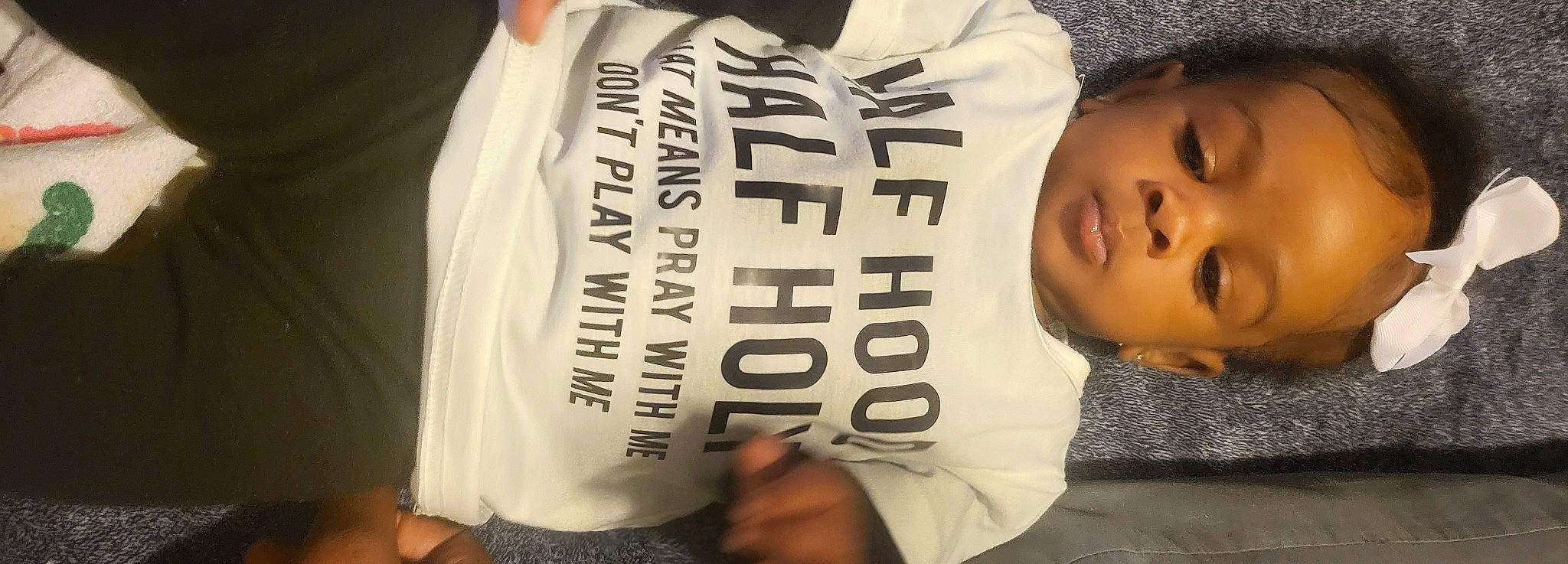 Kassidy joined the competition — help win amazing prizes! child, comfort, elbow, event, eyelash, finger, font, happy, person, sleeve, t_shirt, thumb, toddler, wrist