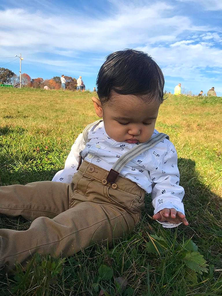 Josue joined the competition — help win amazing prizes! adaptation, baby, child, grass, grass_family, grassland, happy, lawn, leaf, meadow, person, plant, play, sitting, skin, smile, toddler