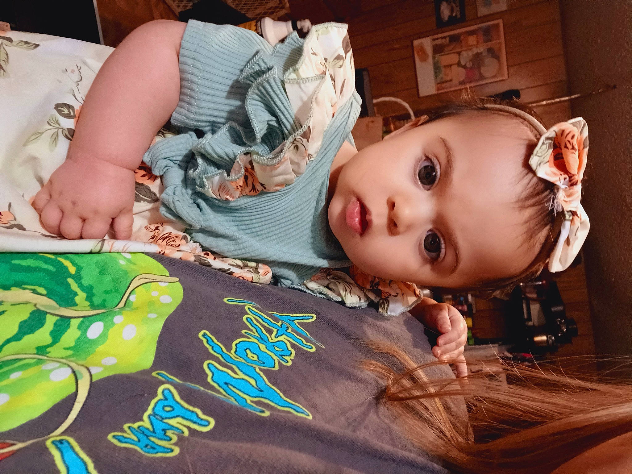 Yvonne joined the competition — help win amazing prizes! baby, child, eye, eyelash, fashion, flash_photography, happy, human, human_body, linens, mammal, mouth, pattern, people, person, room, skin, textile, toddler, toy