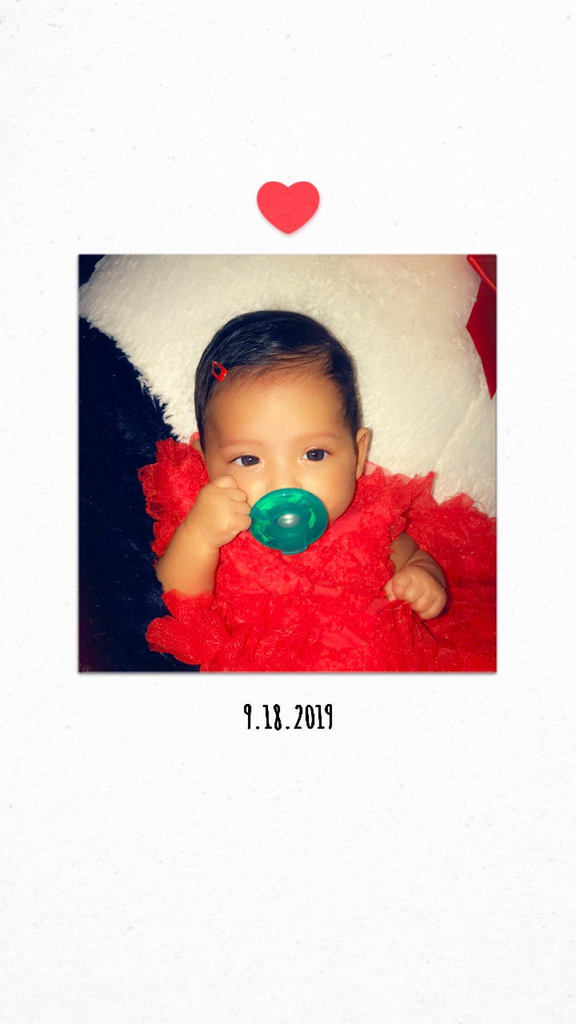 Melody joined the competition — help win amazing prizes! baby, child, face, head, illustration, person, photograph, photography, play, red, snapshot, toddler