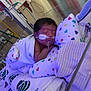 Melody is registered to the contest to win money with this photo: child, purple