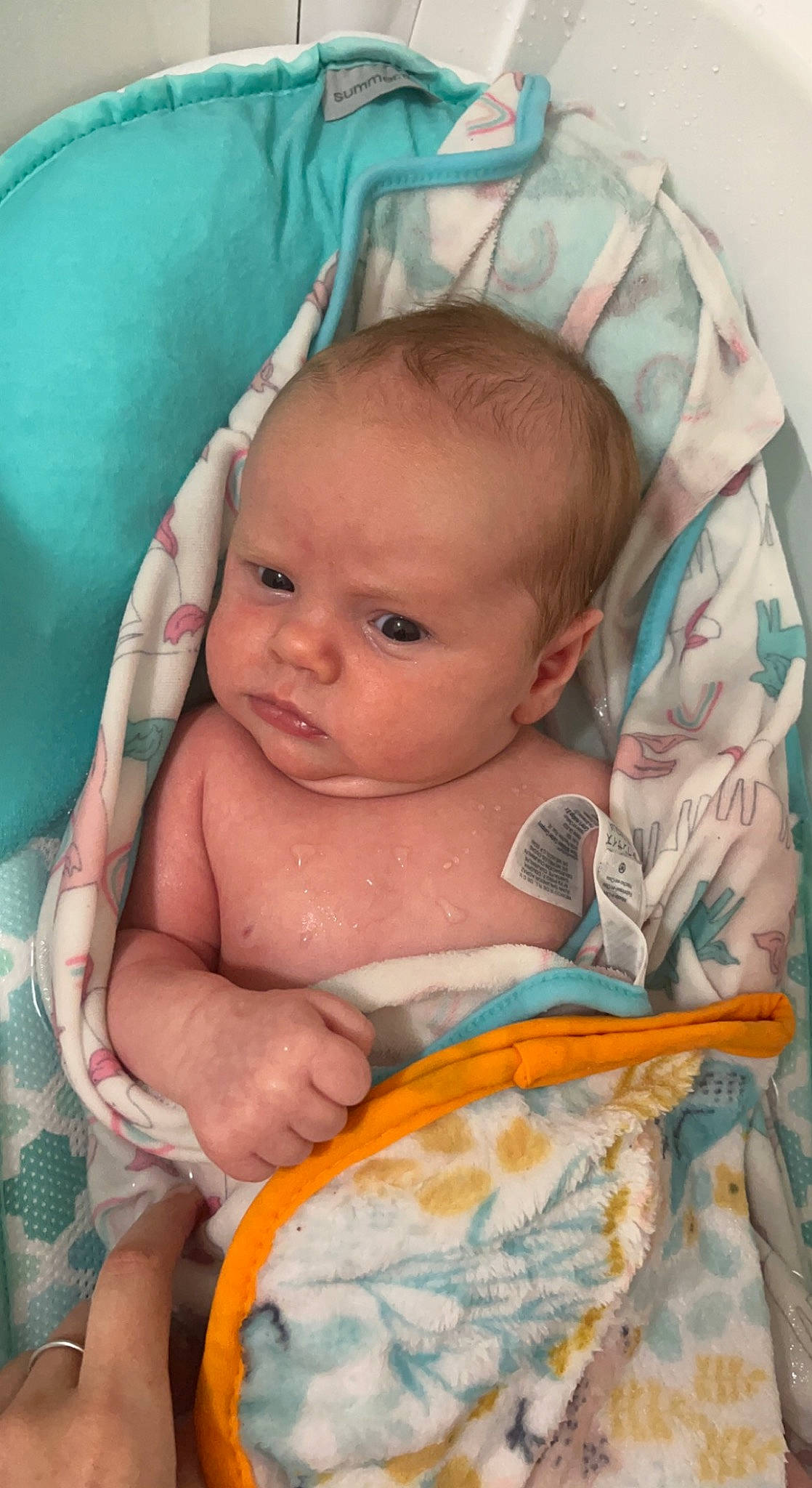 Averee is registered to the contest to win money with this photo: baby, baby_carriage, baby_products, baby_toddler_clothing, beauty, cheek, child, comfort, eye, eyelash, iris, linens, lip, mouth, organ, person, product, skin, smile, textile