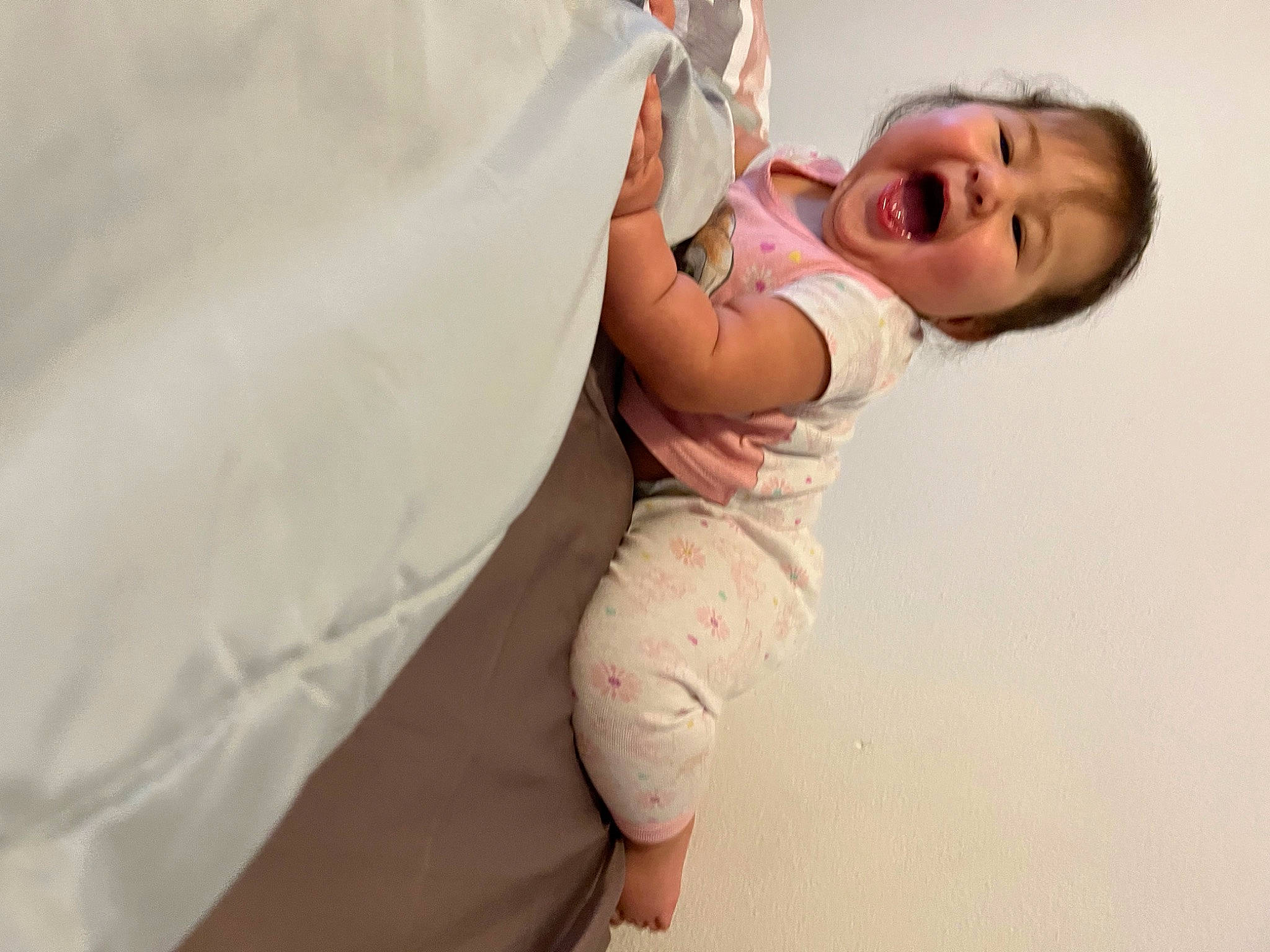 Amelia joined the competition — help win amazing prizes! abdomen, baby, baby_toddler_clothing, child, comfort, elbow, event, eye, flash_photography, gesture, happy, head, human_leg, knee, linens, person, sleeve, smile, stomach, thigh