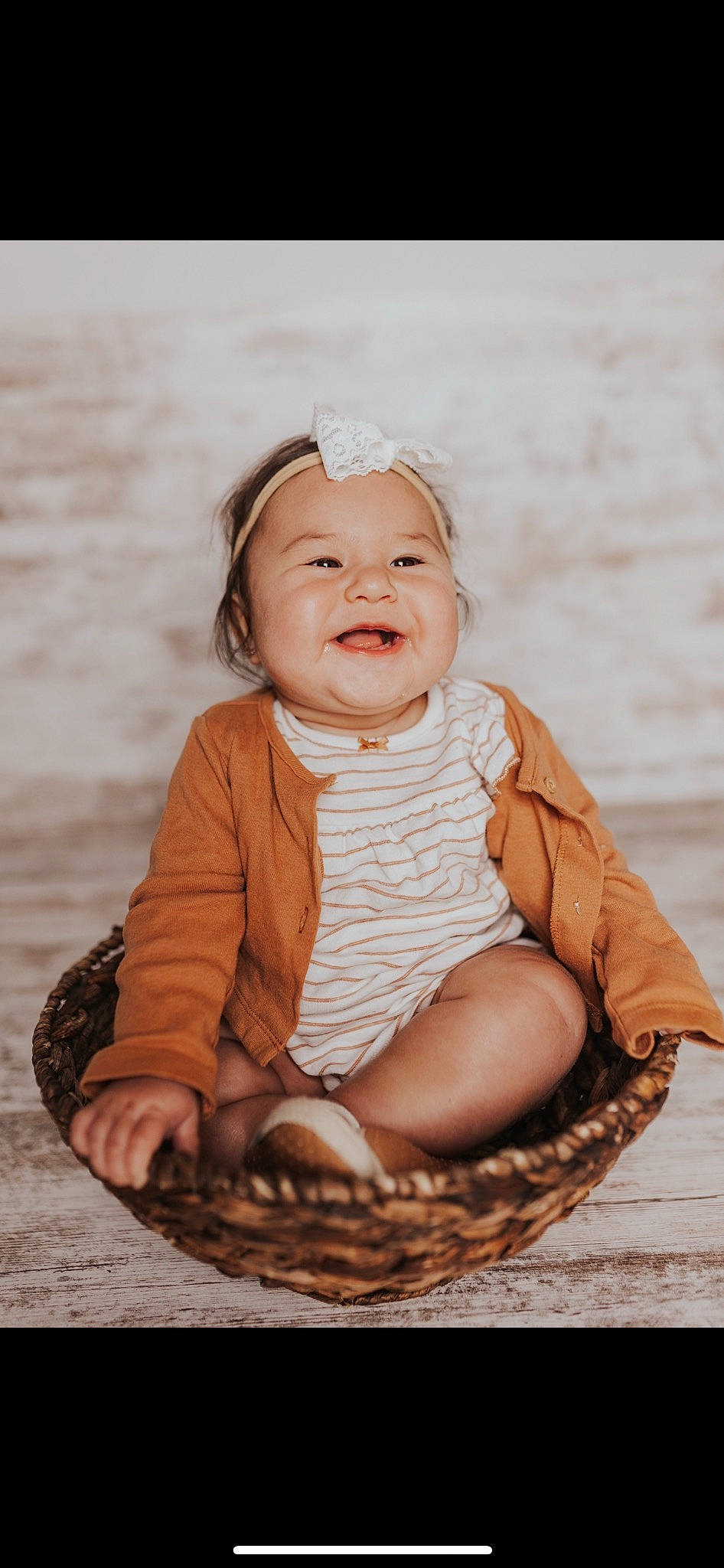 Amelia joined the competition — help win amazing prizes! baby, baby_toddler_clothing, cheek, chin, eye, face, fashion_accessory, flash_photography, fun, grass, happy, headwear, iris, lip, people_in_nature, person, sitting, skin, sleeve, smile