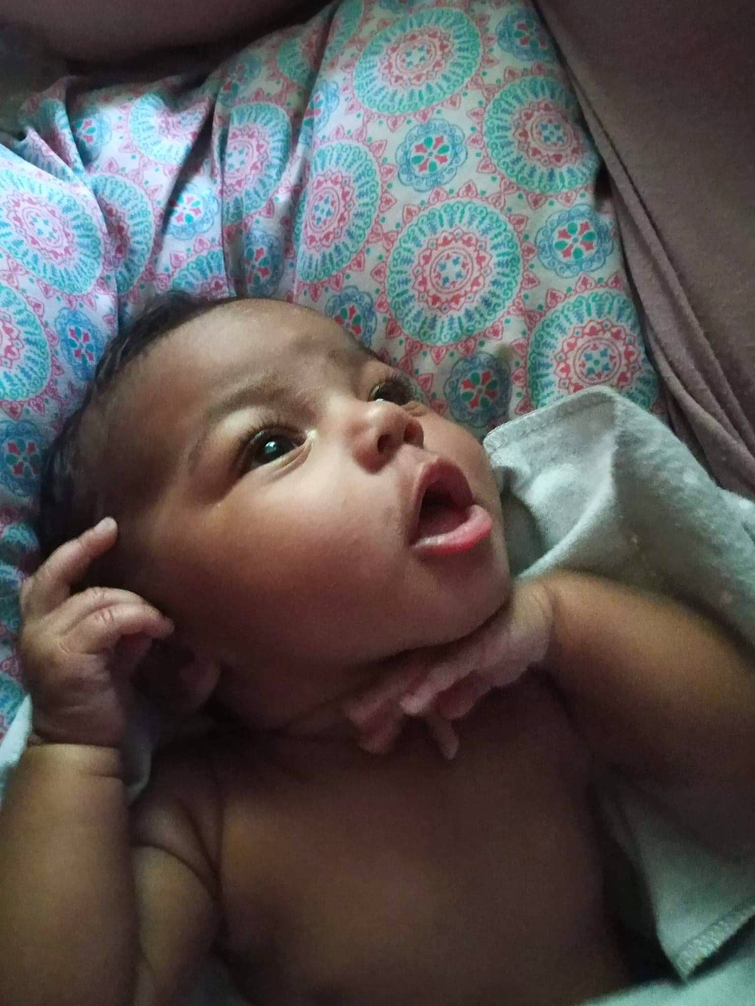 Mahalia joined the competition — help win amazing prizes! baby, cheek, chin, comfort, ear, eye, eyebrow, eyelash, face, finger, forehead, gesture, head, iris, lip, mouth, muscle, neck, nose, person