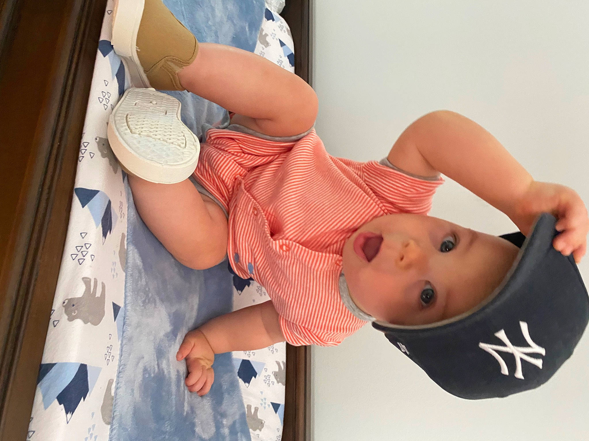 Maverick joined the competition — help win amazing prizes! arm, baby, dress, elbow, finger, gesture, glasses, happy, hat, headgear, headwear, human_body, joint, leg, mouth, person, skin, sleeve, surprise, textile