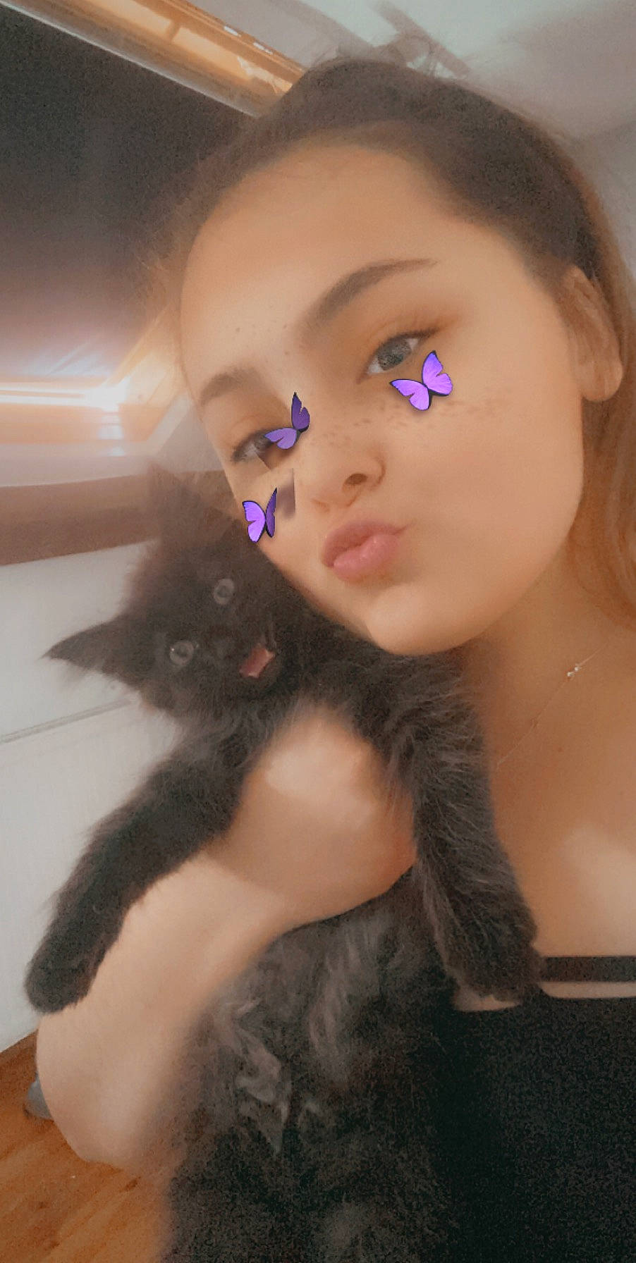 Nala participe au concours pour gagner de l'argent avec cette photo : black_hair, body_jewelry, carnivore, cat, doll, eye_liner, eye_shadow, eyebrow, eyelash, eyelash_extensions, felidae, forehead, fur, iris, lip, makeover, skin, small_to_medium_sized_cats, toy, whiskers