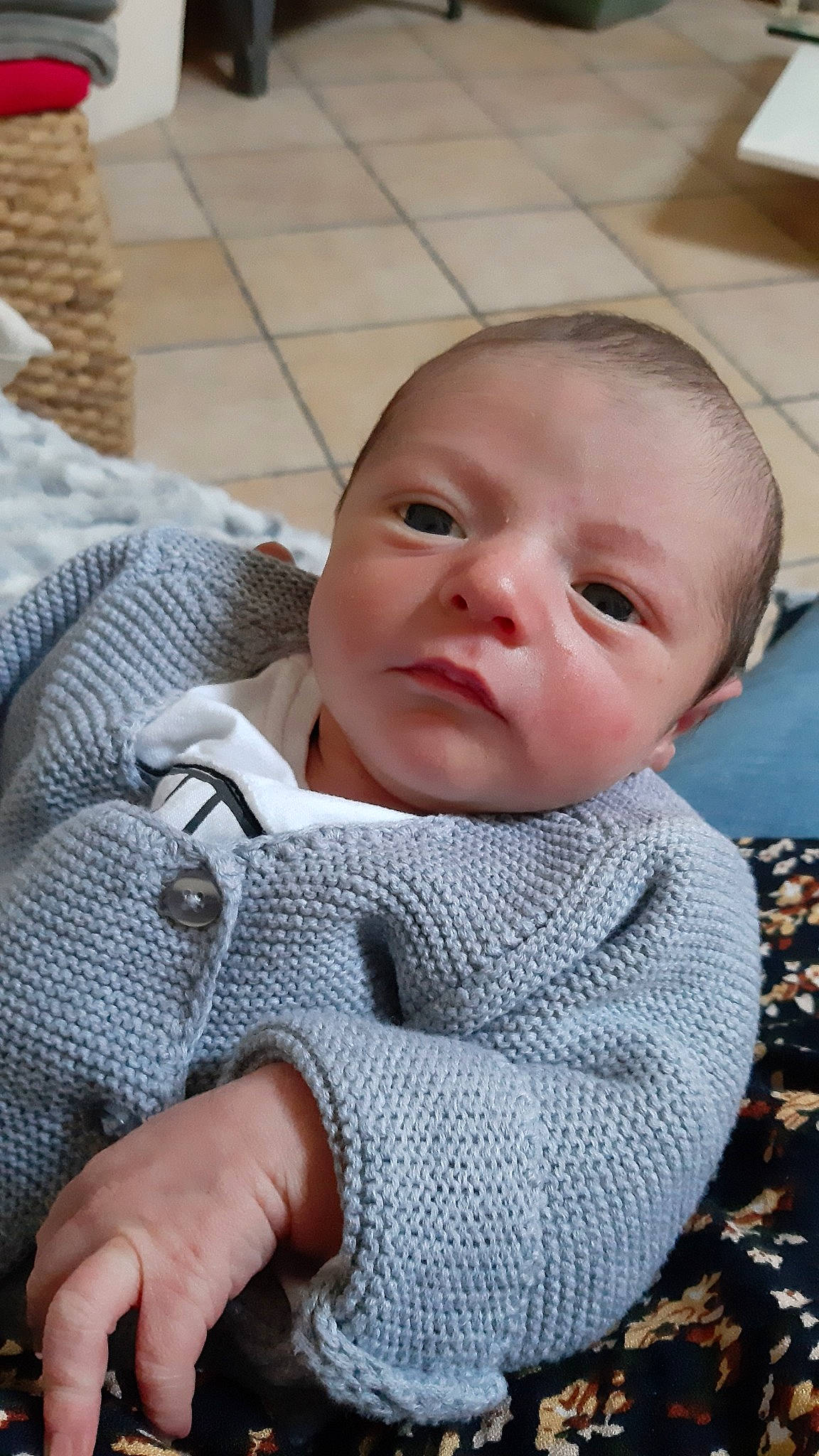 Lorys participe au concours pour gagner de l'argent avec cette photo : baby, cheek, child, nose, person, skin, toddler