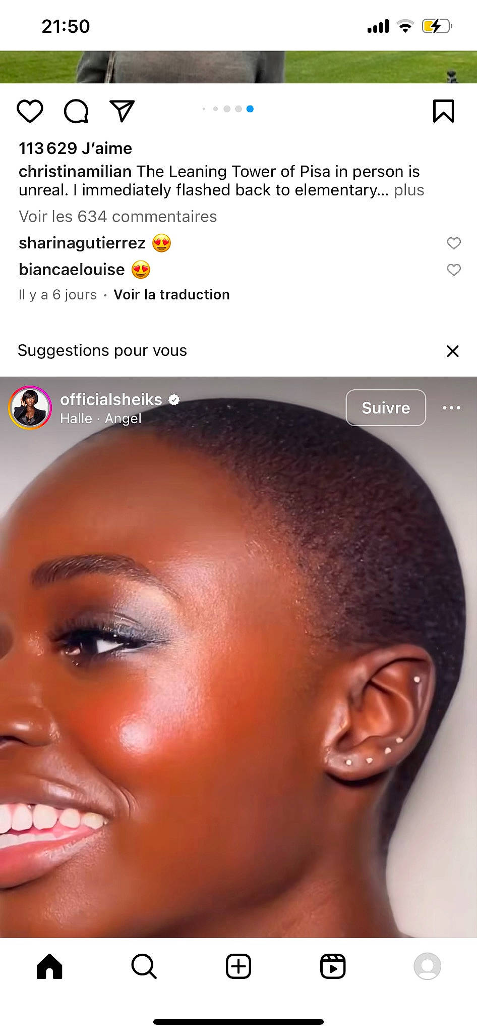 Elsa a rejoint le concours — aidez-le/la à gagner de superbes lots ! black_hair, cheek, child, chin, ear, earrings, eyebrow, eyelash, facial_expression, font, forehead, jaw, joy, lip, lipstick, makeover, mouth, nose, person, screenshot