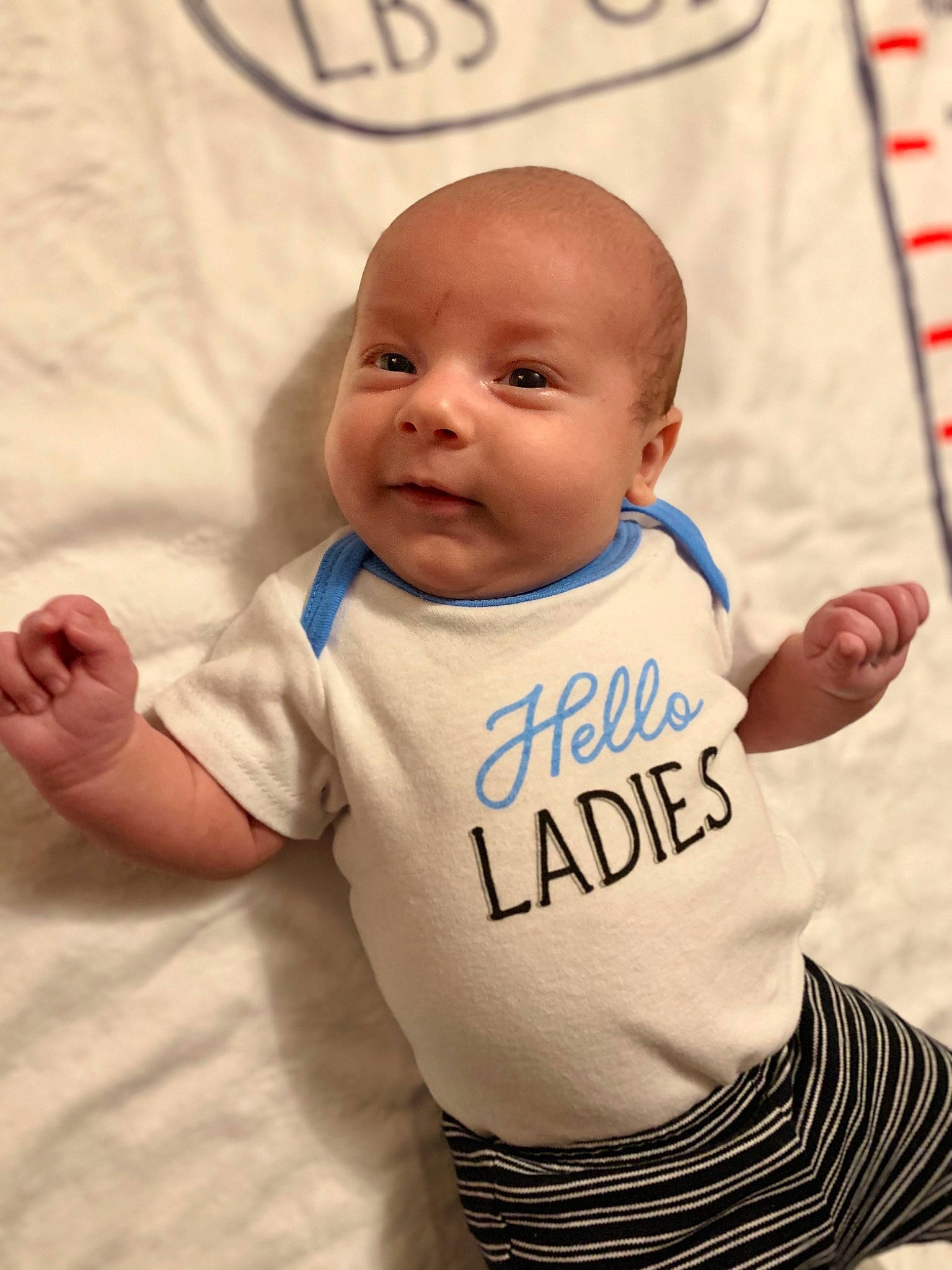 Calvyn joined the competition — help win amazing prizes! baby, baby_toddler_clothing, child, facial_expression, person, product, skin, sleeve, smile, t_shirt, toddler, vacation