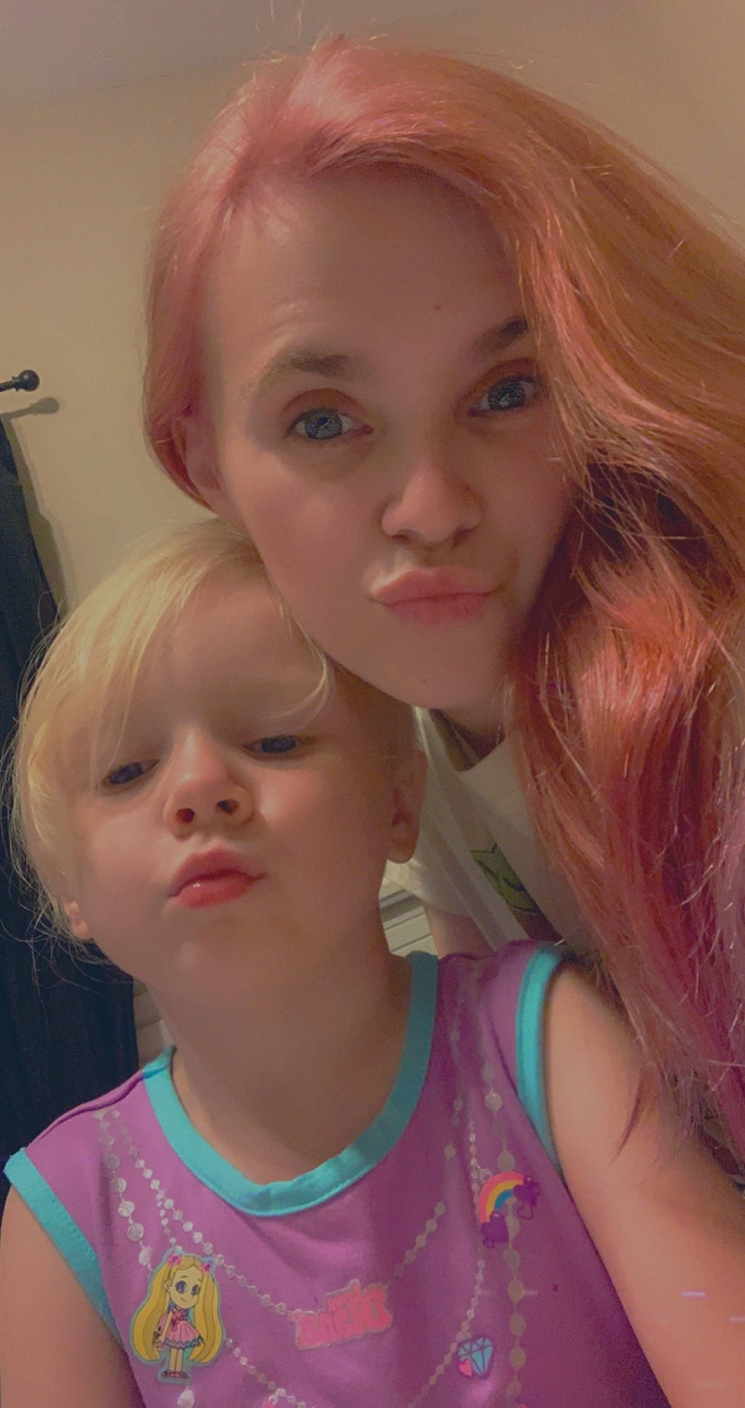 Aliyah joined the competition — help win amazing prizes! blond, brown_hair, cheek, child, close_up, event, eyebrow, eyelash, face, fun, hair, happy, iris, lip, long_hair, nose, person, pink, skin, smile