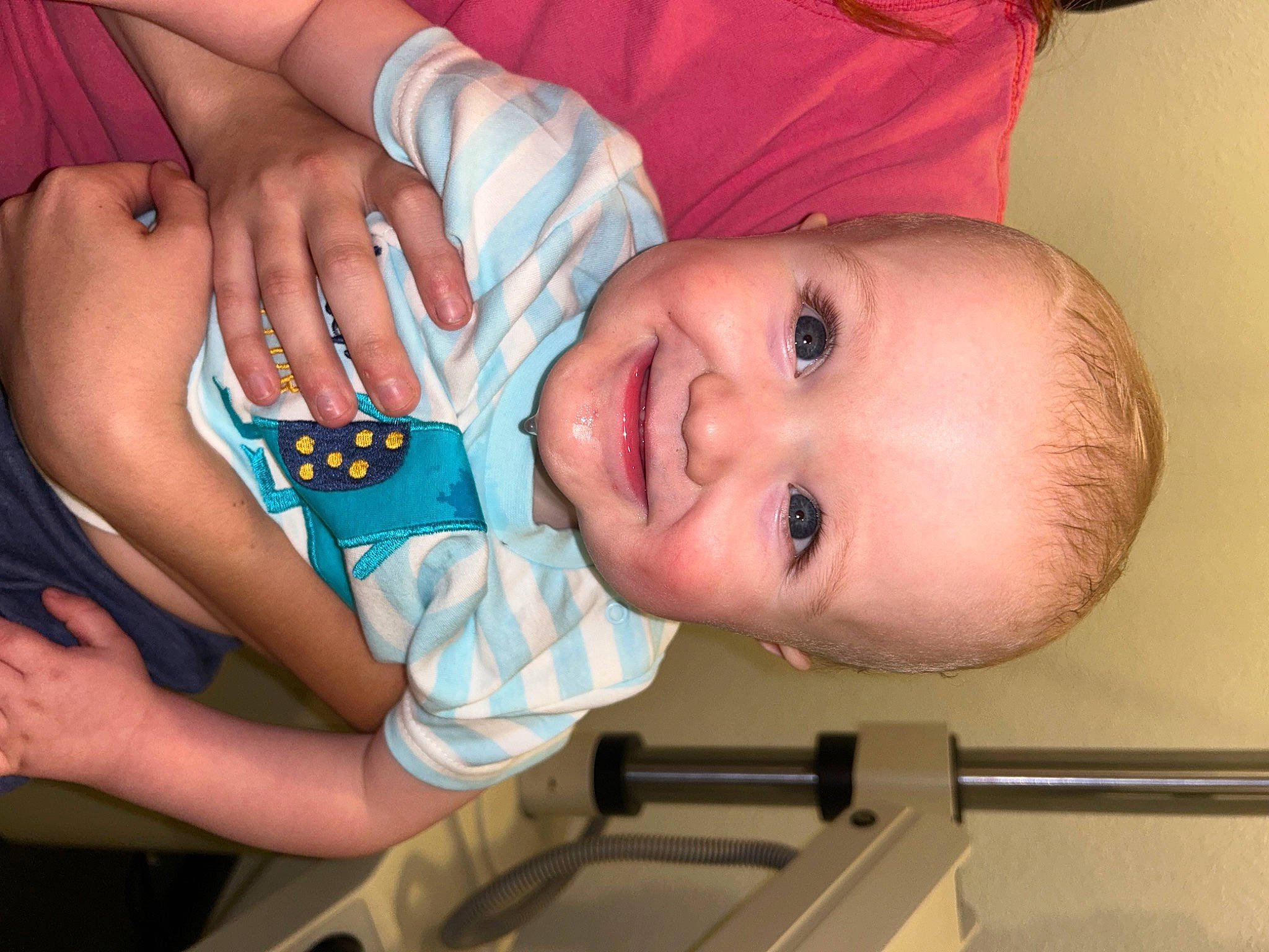 Samuel joined the competition — help win amazing prizes! baby, baby_toddler_clothing, cheek, eye, face, finger, gesture, hair, hand, happy, head, human_body, iris, joy, lip, mouth, nose, organ, person, skin