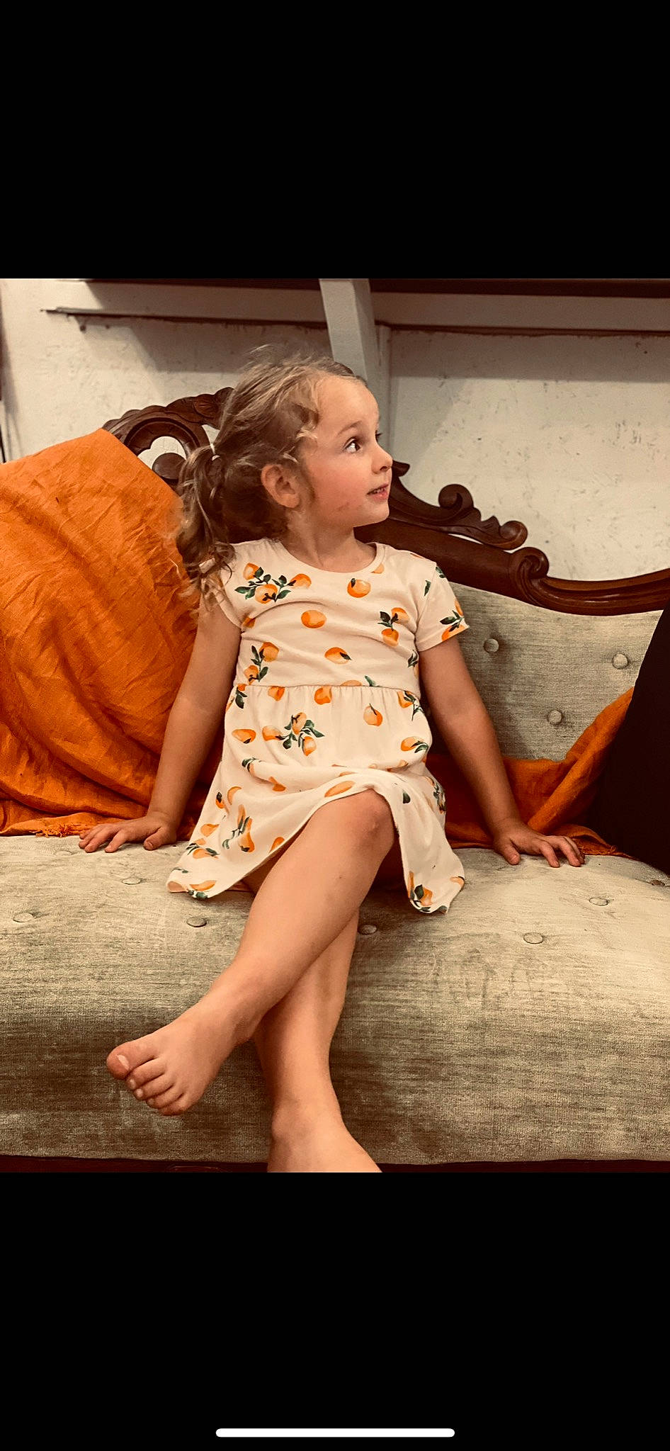 Sterling is registered to the contest to win money with this photo: baby, barefoot, blond, brown_hair, child, comfort, couch, flash_photography, flooring, foot, hand, happy, human_body, human_leg, long_hair, person, shoulder, skin, thigh, toddler