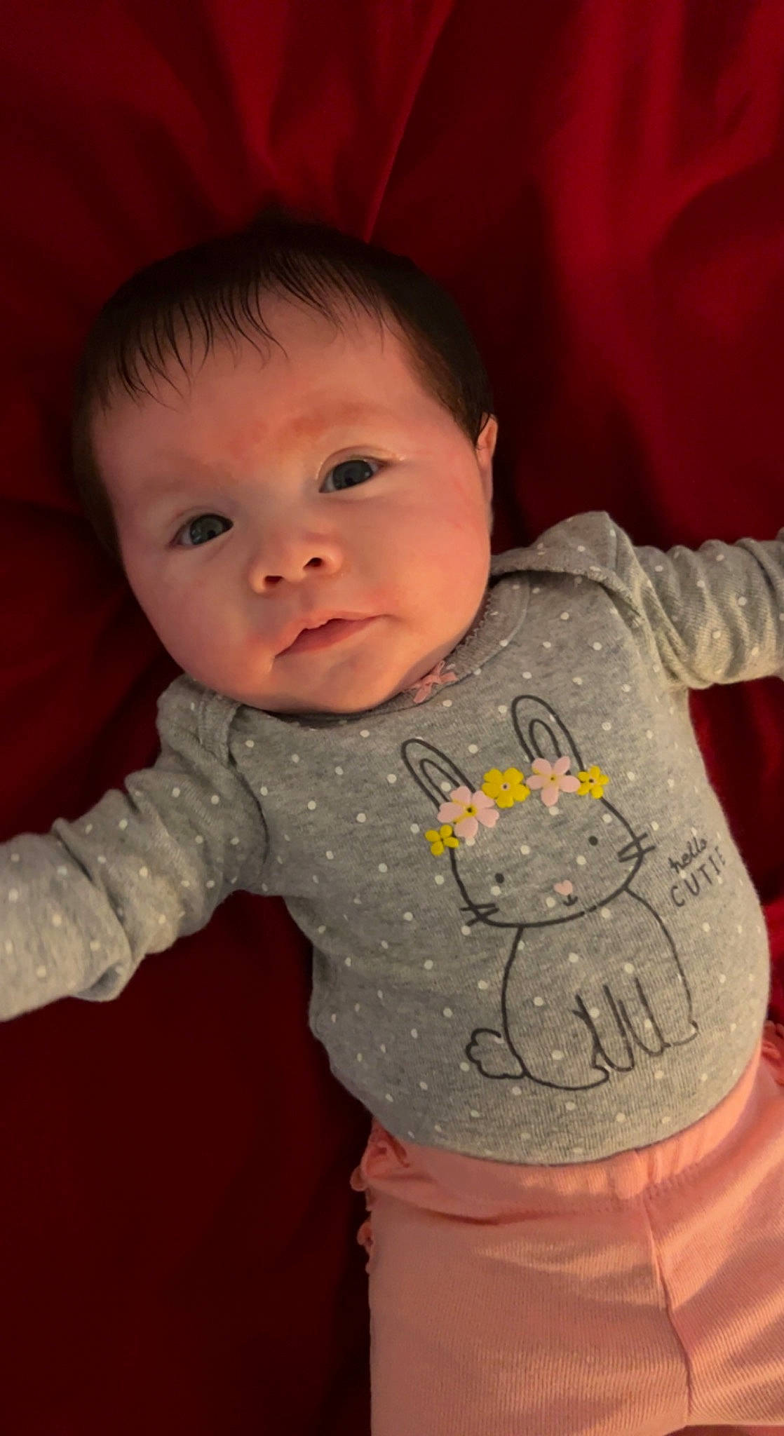 Sienna joined the competition — help win amazing prizes! baby, baby_toddler_clothing, cheek, chin, cool, eye, finger, hair, hairstyle, head, iris, lip, mouth, neck, nose, person, skin, sleeve, standing, textile