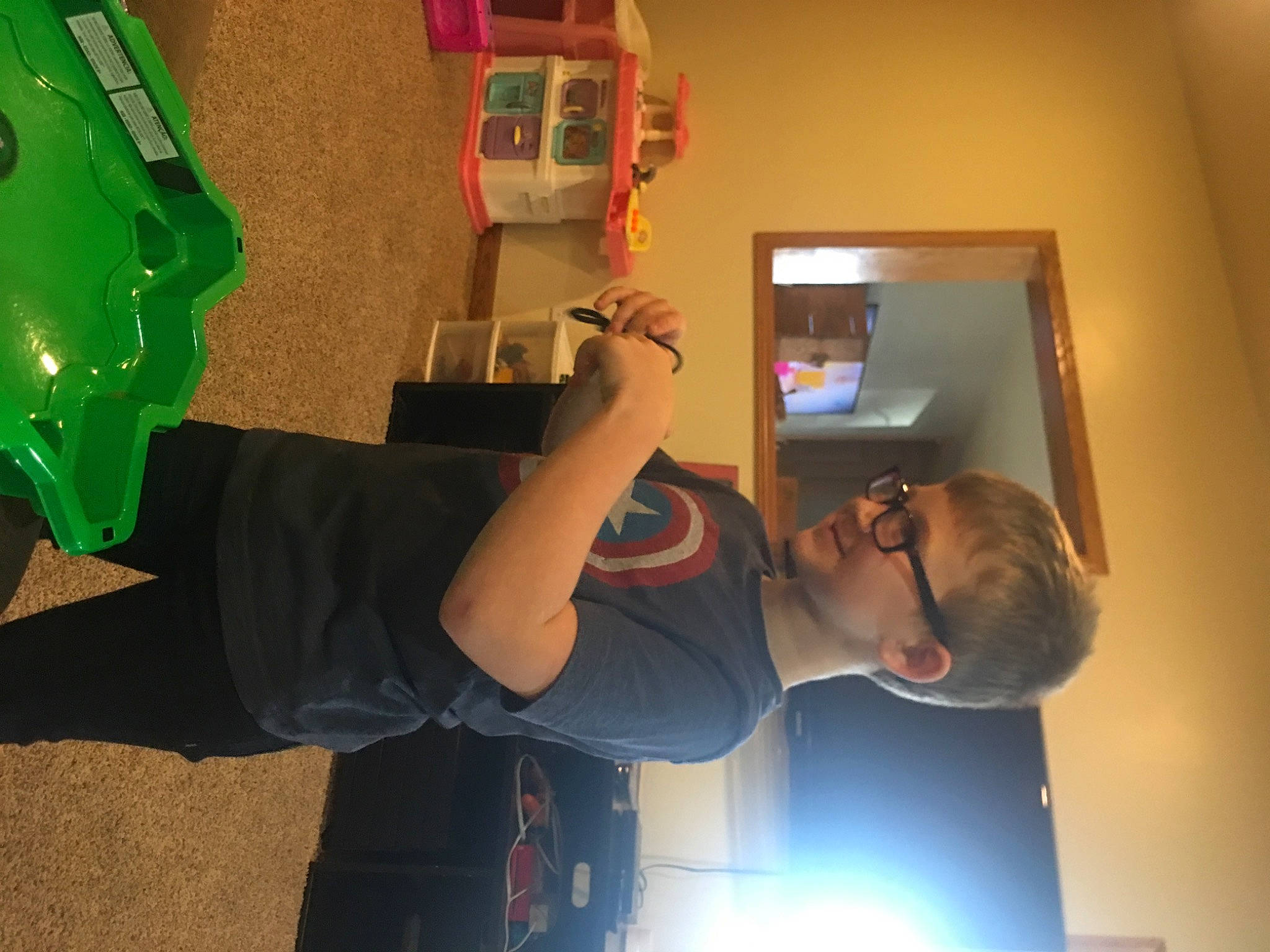 Devin joined the competition — help win amazing prizes! electronic_device, finger, fun, games, hand, person, photography, room, selfie, technology