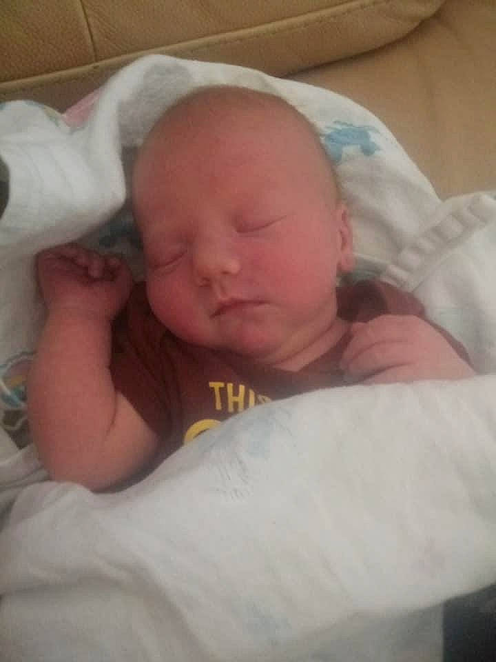 Negan is registered to the contest to win money with this photo: baby, bedtime, birth, cheek, child, face, hand, head, lip, mouth, muscle, nap, nose, person, skin, sleep, toddler