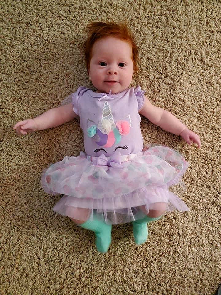 Elizabeth joined the competition — help win amazing prizes! baby, baby_toddler_clothing, ballet_tutu, child, clothing, costume, dress, person, pink, play, skin, smile, toddler, turtle