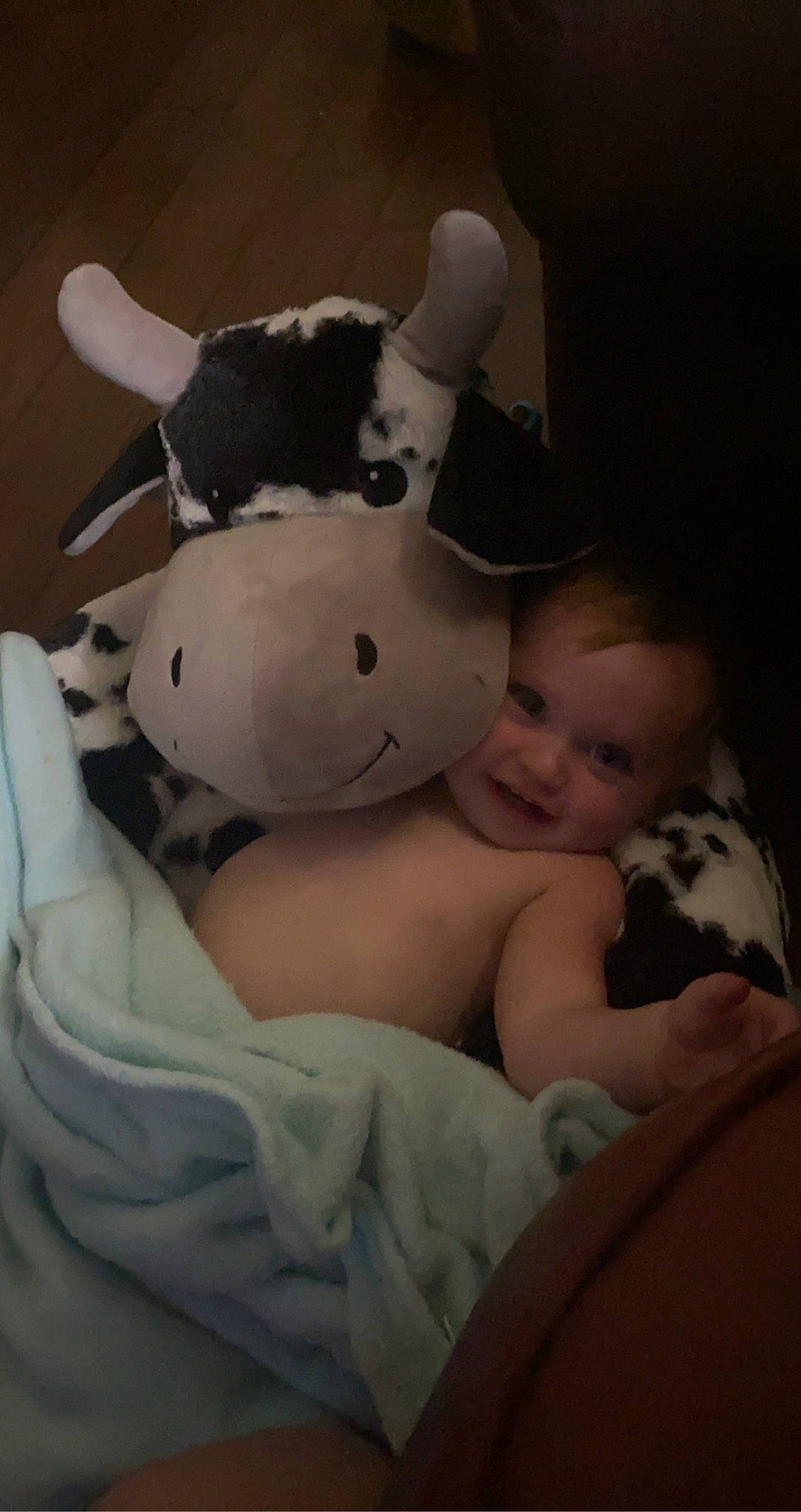 Harper joined the competition — help win amazing prizes! abdomen, arm, baby, chest, child, comfort, ear, finger, hand, happy, human_body, nose, person, skin, snout, stuffed_toy, teddy_bear, textile, toddler, toy