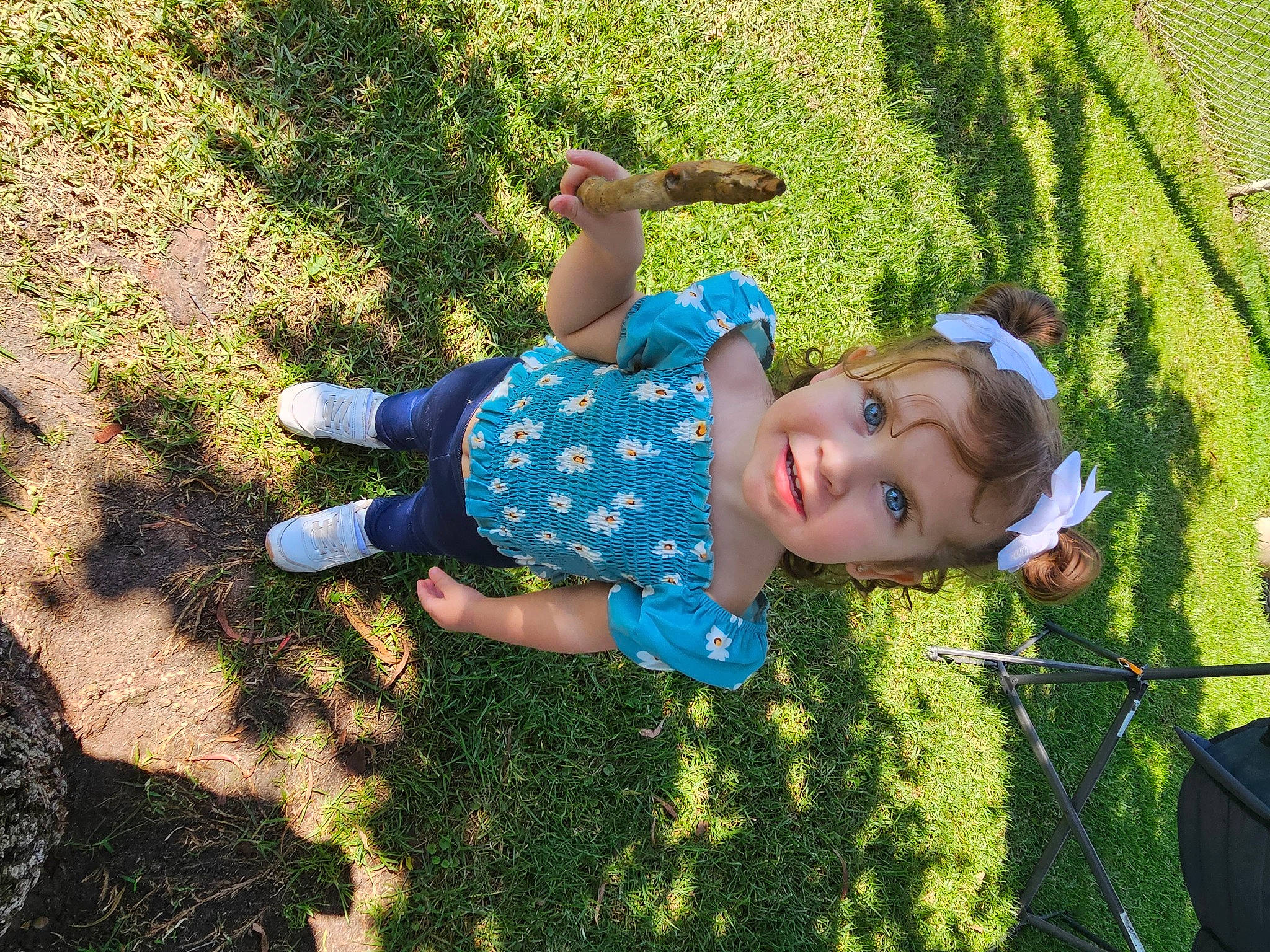 Nayeli joined the competition — help win amazing prizes! botany, child, electric_blue, fun, garden, grass, grass_family, grassland, happy, hat, landscape, lawn, leaf, leisure, people_in_nature, person, plant, recreation, shrub, smile