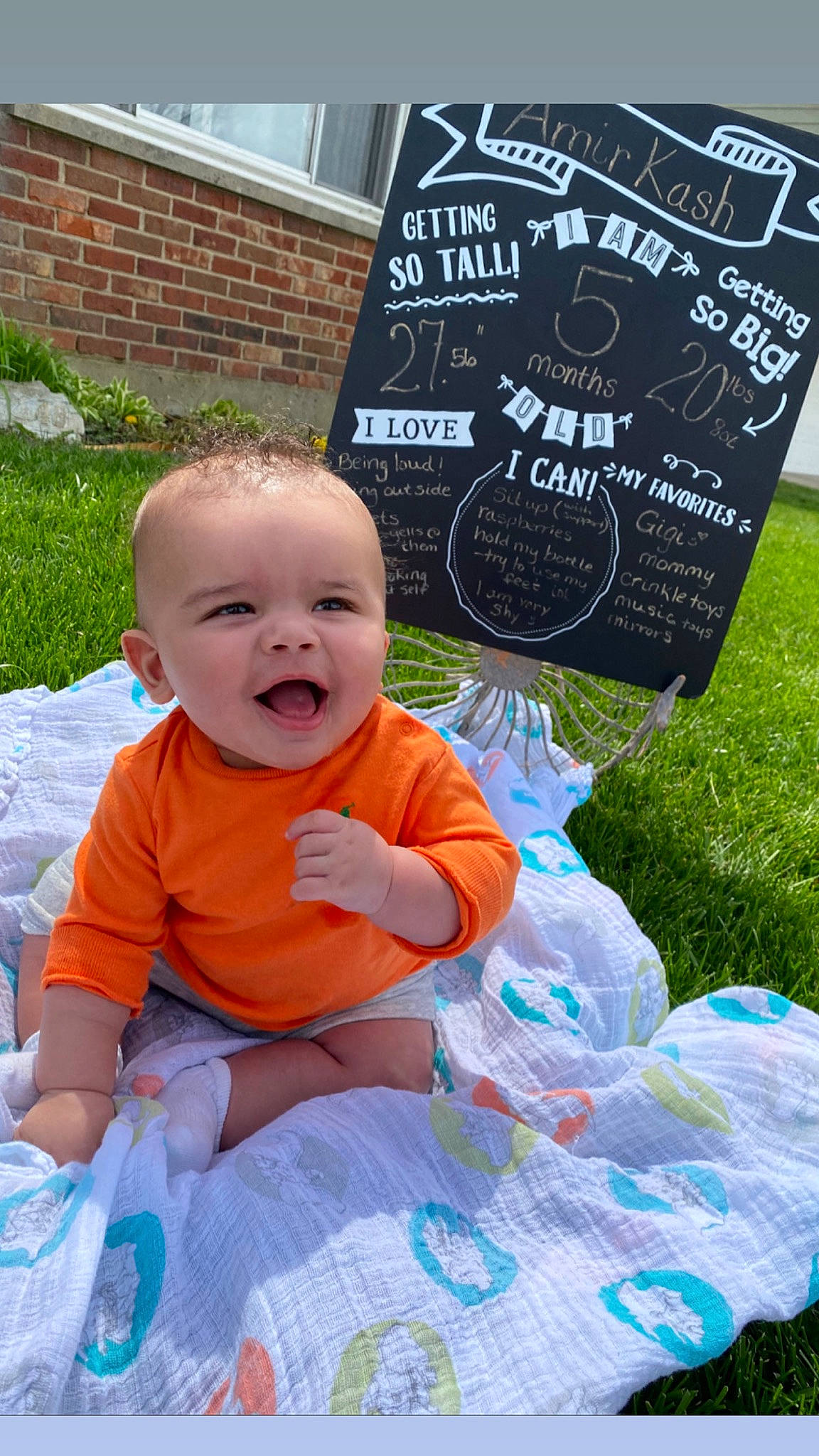 Amir is registered to the contest to win money with this photo: baby, baby_toddler_clothing, child, grass, lawn, person, toddler