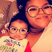 Noe is registered to the contest to win money with this photo: black_hair, cheek, cool, emotion, eye, eyewear, face, forehead, girl, glasses, happiness, head, lip, mouth, nose, organ, pink, selfie, smile, vision_care