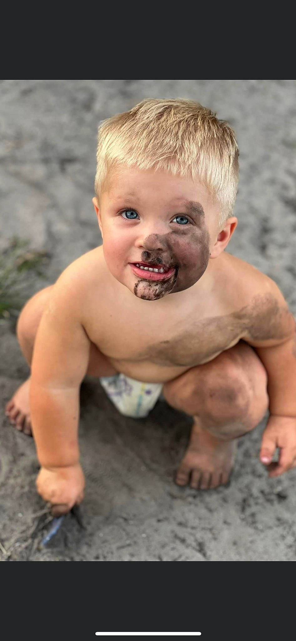 Landyn is registered to the contest to win money with this photo: arm, barechested, chest, eye, face, flash_photography, happy, head, human_body, jaw, joy, leg, lip, mouth, neck, nose, person, shoulder, skin, smile