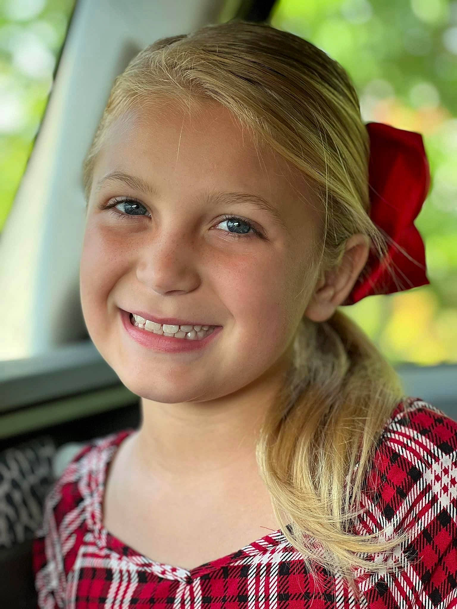 Rayleegrace is registered to the contest to win money with this photo: beauty, chin, eyebrow, eyelash, flash_photography, fun, grass, happy, iris, joy, lip, neck, nose, pattern, people_in_nature, person, plaid, red, skin, sleeve