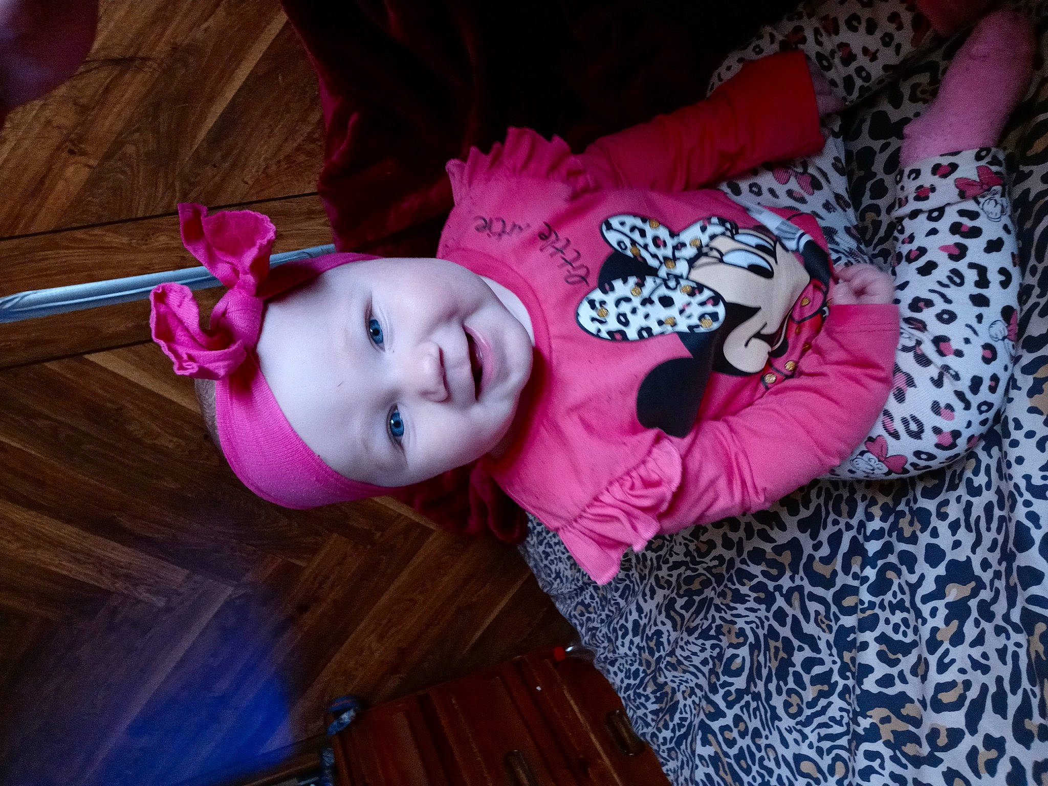 Sabrina joined the competition — help win amazing prizes! baby_toddler_clothing, carmine, child, eyelash, fashion_accessory, flash_photography, headwear, lip, magenta, pattern, person, pink, plant, purple, skin, sleeve, smile, textile, toddler, tree