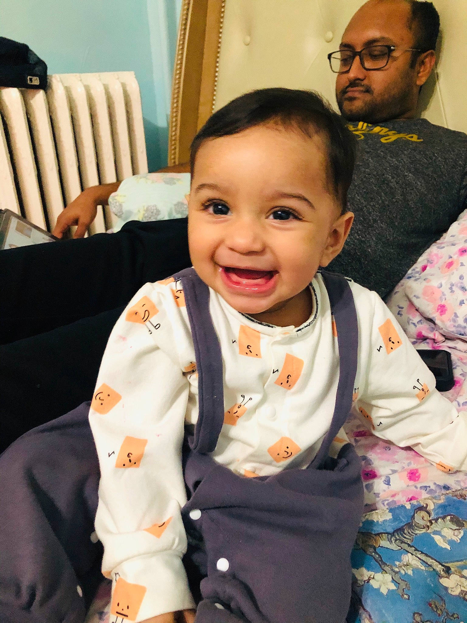 Inayat joined the competition — help win amazing prizes! baby, cheek, child, happy, head, joy, person, skin, smile, toddler