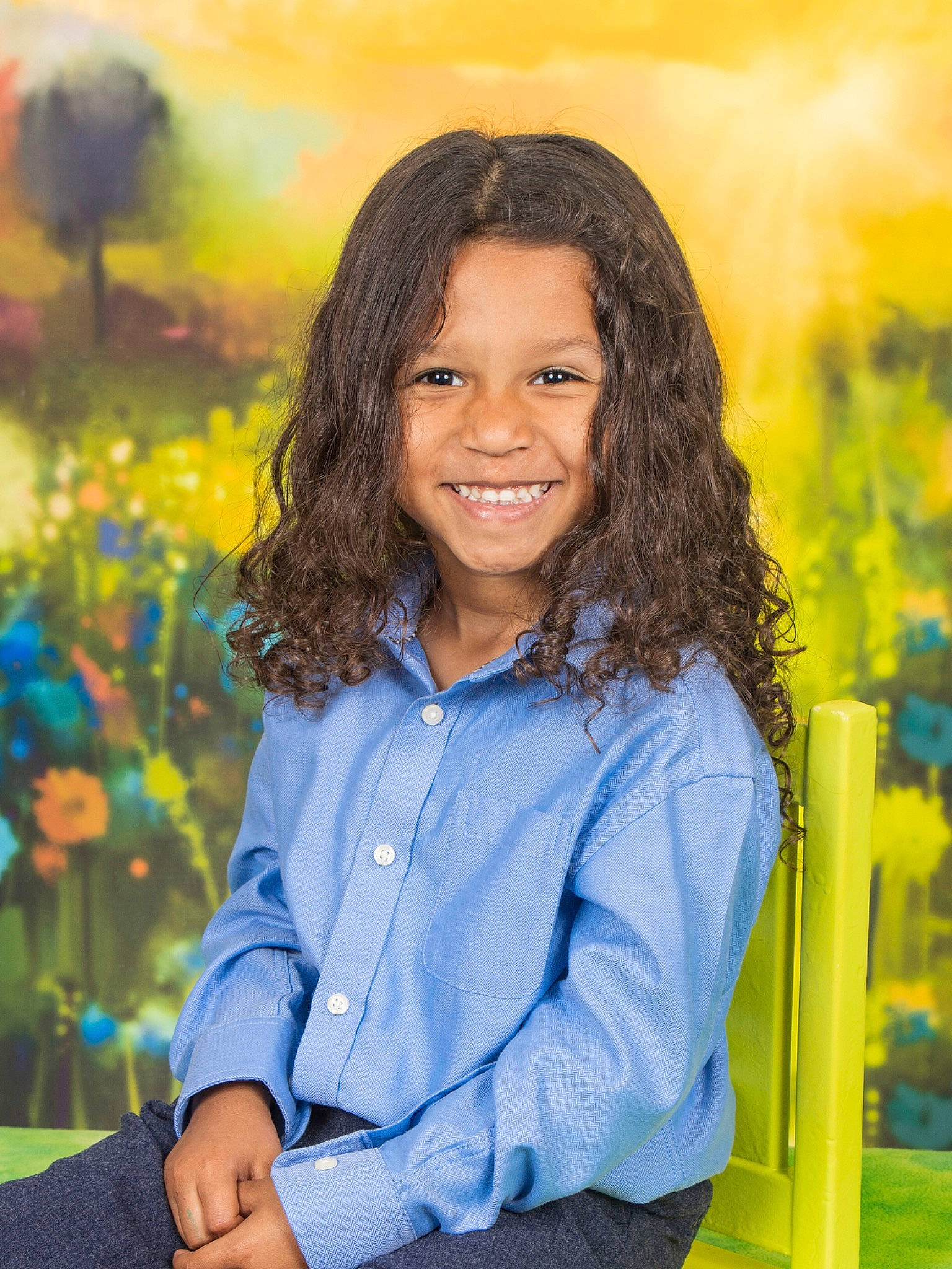 Armoni joined the competition — help win amazing prizes! beauty, brown_hair, child, electric_blue, facial_expression, flash_photography, formal_wear, fun, grass, happy, human, iris, jewellery, joy, leisure, people_in_nature, person, plant, sitting, sleeve