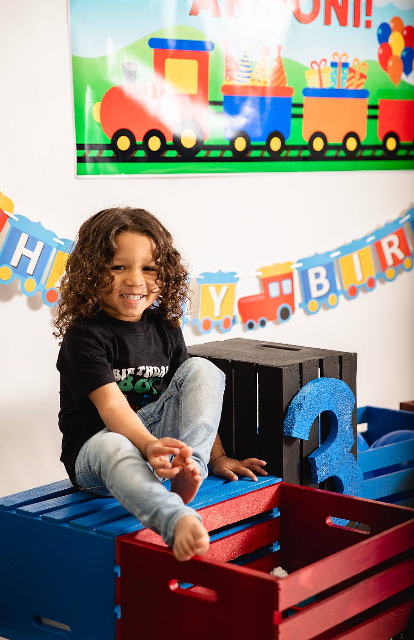 Armoni joined the competition — help win amazing prizes! advertising, box, child, community, electric_blue, event, font, fun, happy, joy, leisure, logo, person, play, recreation, room, shorts, sitting, smile, snapshot