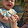 accessories, arm, baby, babylaughing, bodypart, bracelet, face, happy, head, jewelry, laughing, palmtree, person, photography, plant, portrait, pottedplant, smile, summer, tree