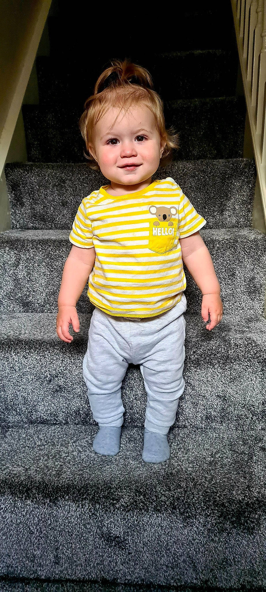 Lucas is registered to the contest to win money with this photo: asphalt, baby, baby_toddler_clothing, child, eye, flash_photography, floor, flooring, fun, grass, hairstyle, happy, head, joy, pattern, person, sleeve, smile, sportswear, t_shirt