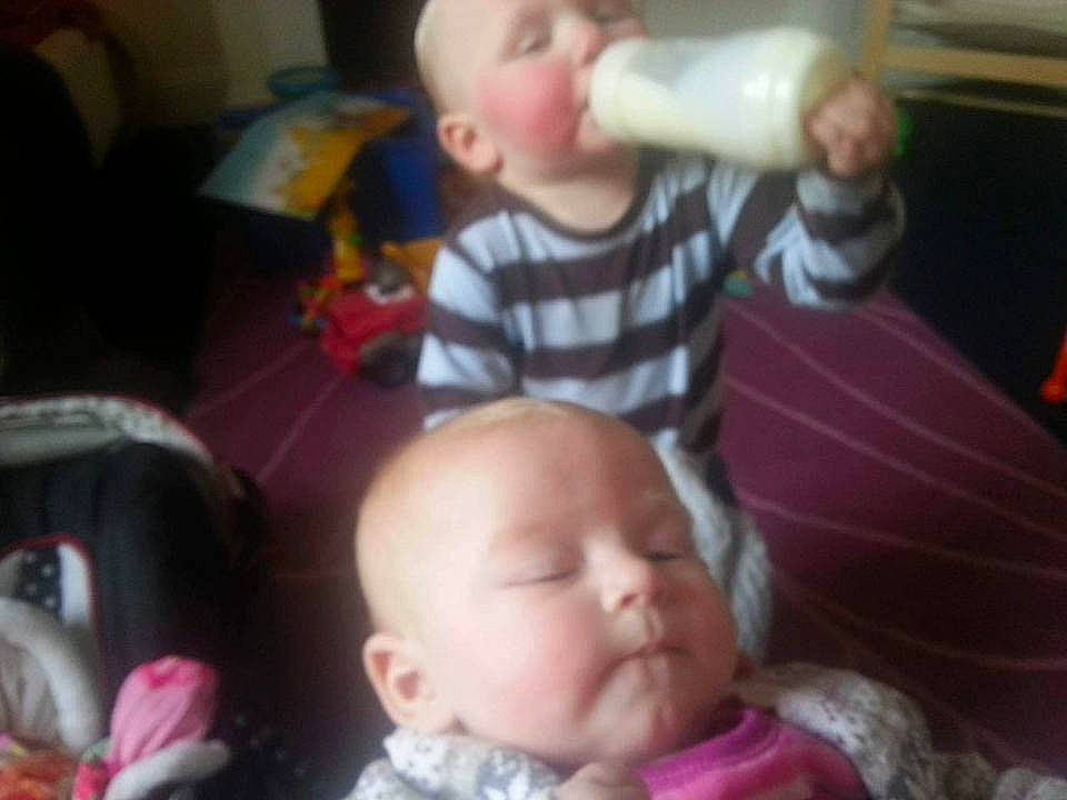 Ameliah-anne is registered to the contest to win money with this photo: baby, baby_products, cheek, child, ear, eye, face, finger, fun, head, iris, mouth, nose, person, play, product, sitting, skin, smile, thumb