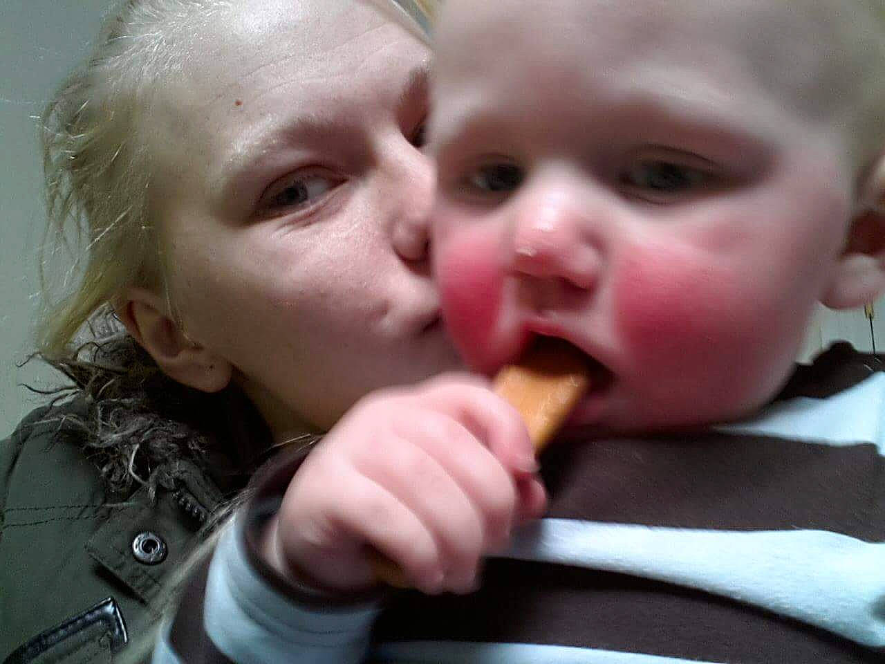 Alfie-callum joined the competition — help win amazing prizes! baby, cheek, child, eating, face, food, lip, mouth, nose, person, toddler