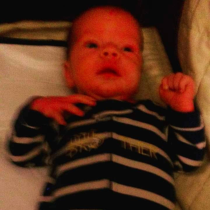 Jacob Huff is registered to the contest to win money with this photo: baby, baby_sleeping, baby_toddler_clothing, cheek, chin, comfort, cool, eye, eyebrow, face, finger, head, iris, mouth, nose, person, skin, sleeve, thumb, tints_and_shades