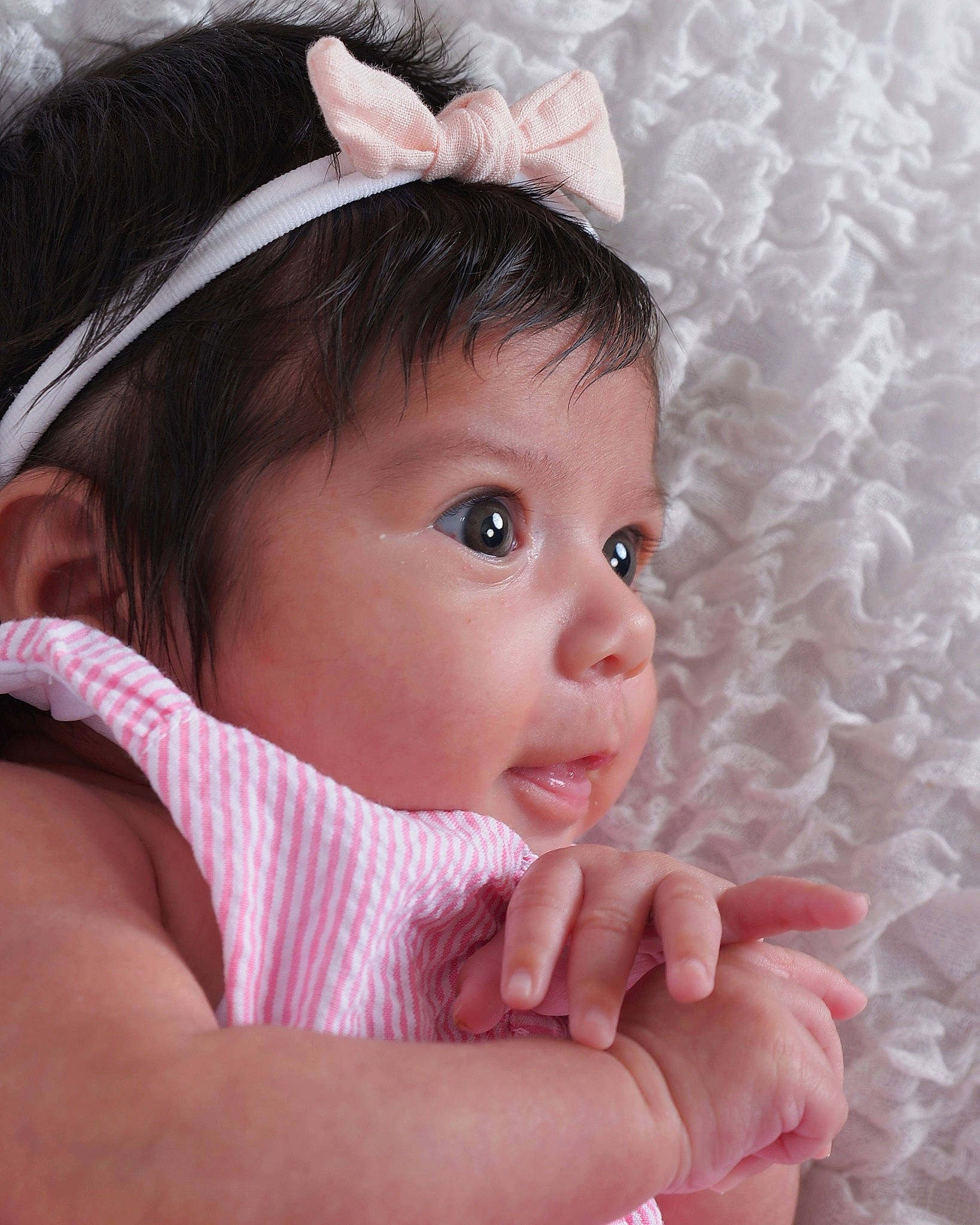 Kaylin is registered to the contest to win money with this photo: baby_toddler_clothing, cheek, chin, ear, eye, eyebrow, eyelash, face, finger, gesture, happy, head, iris, lip, mouth, neck, nose, person, skin, sleeve