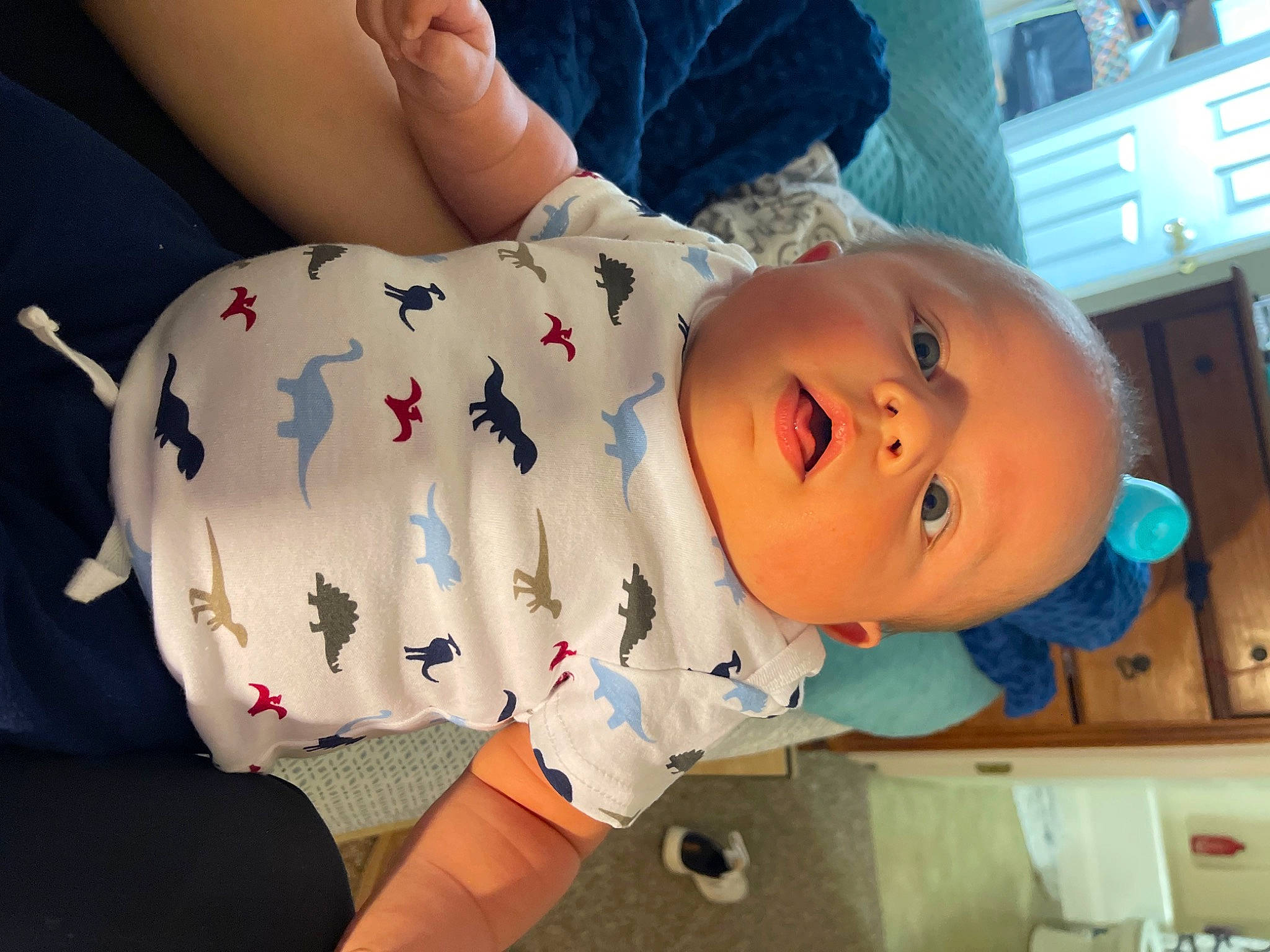 Judson joined the competition — help win amazing prizes! abdomen, baby, baby_products, baby_toddler_clothing, cabinetry, cheek, child, comfort, drawer, elbow, finger, hat, home_appliance, mouth, nose, person, room, sitting, skin, sleeve