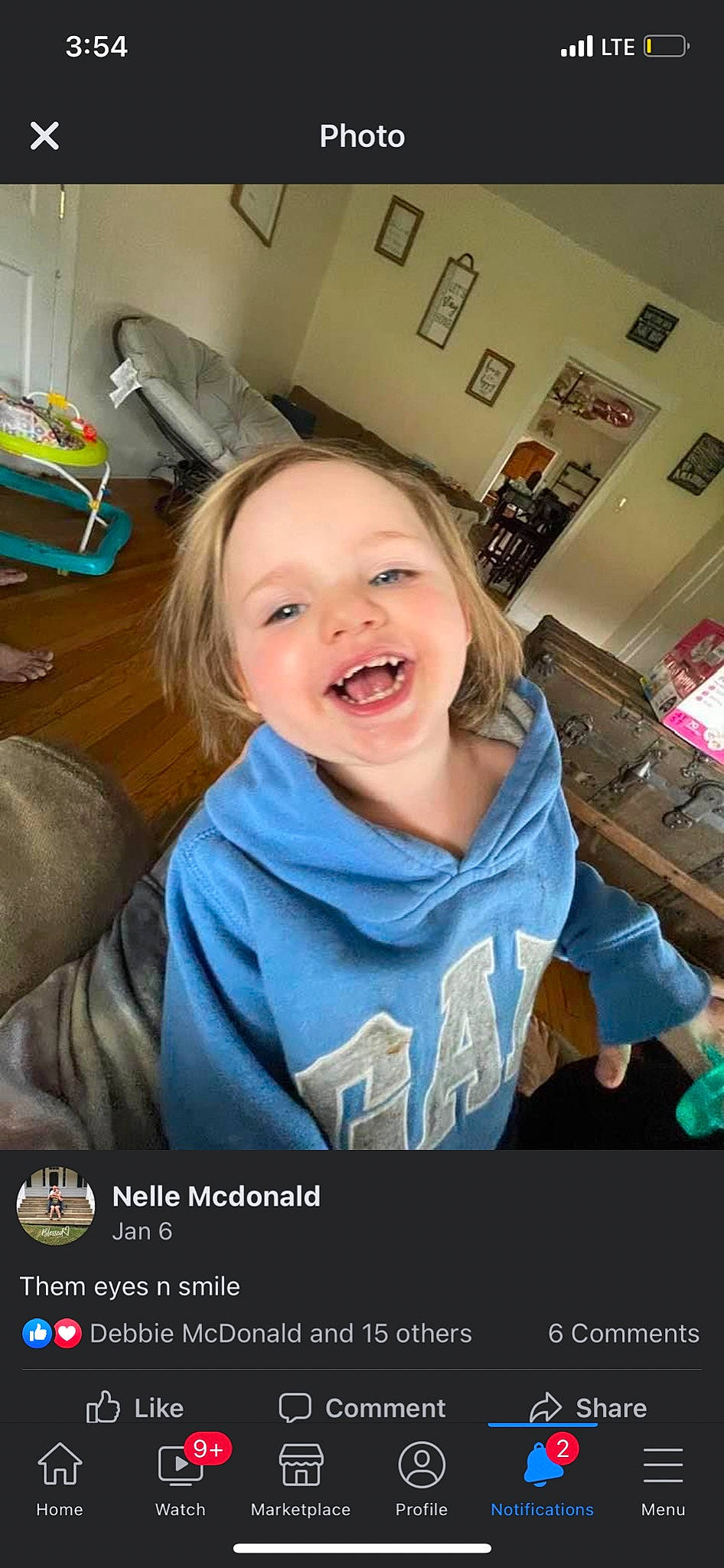 Lileigh joined the competition — help win amazing prizes! blond, chair, child, electric_blue, event, facial_expression, flash_photography, fun, happy, house, iris, leisure, mouth, person, room, sitting, sleeve, smile, t_shirt, toddler