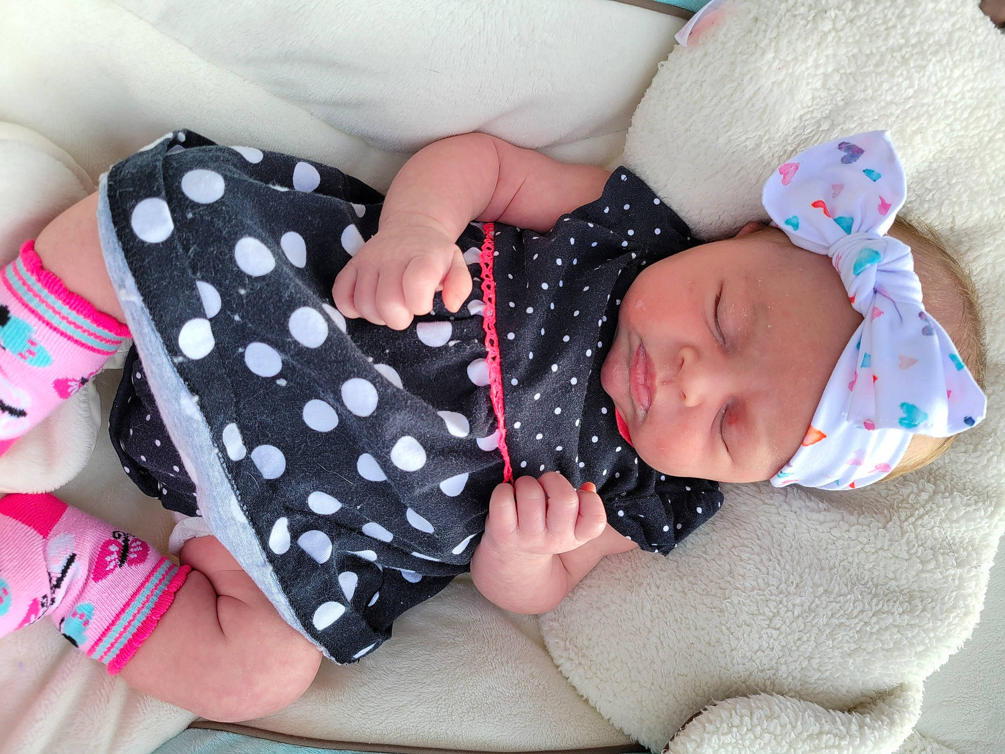 Alexandra joined the competition — help win amazing prizes! arm, baby, baby_products, baby_sleeping, baby_toddler_clothing, beauty, child, comfort, design, finger, hand, headwear, linens, pattern, person, pink, room, skin, sleeve, textile