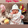 Tylio participe au concours pour gagner de l'argent avec cette photo : baby, newborn, sleeping, plush_toy, bunny, chocolate, easter, hat, blanket, soft, cute, wrapped, infant, holiday, toy, resting, indoors, child, celebration, festive