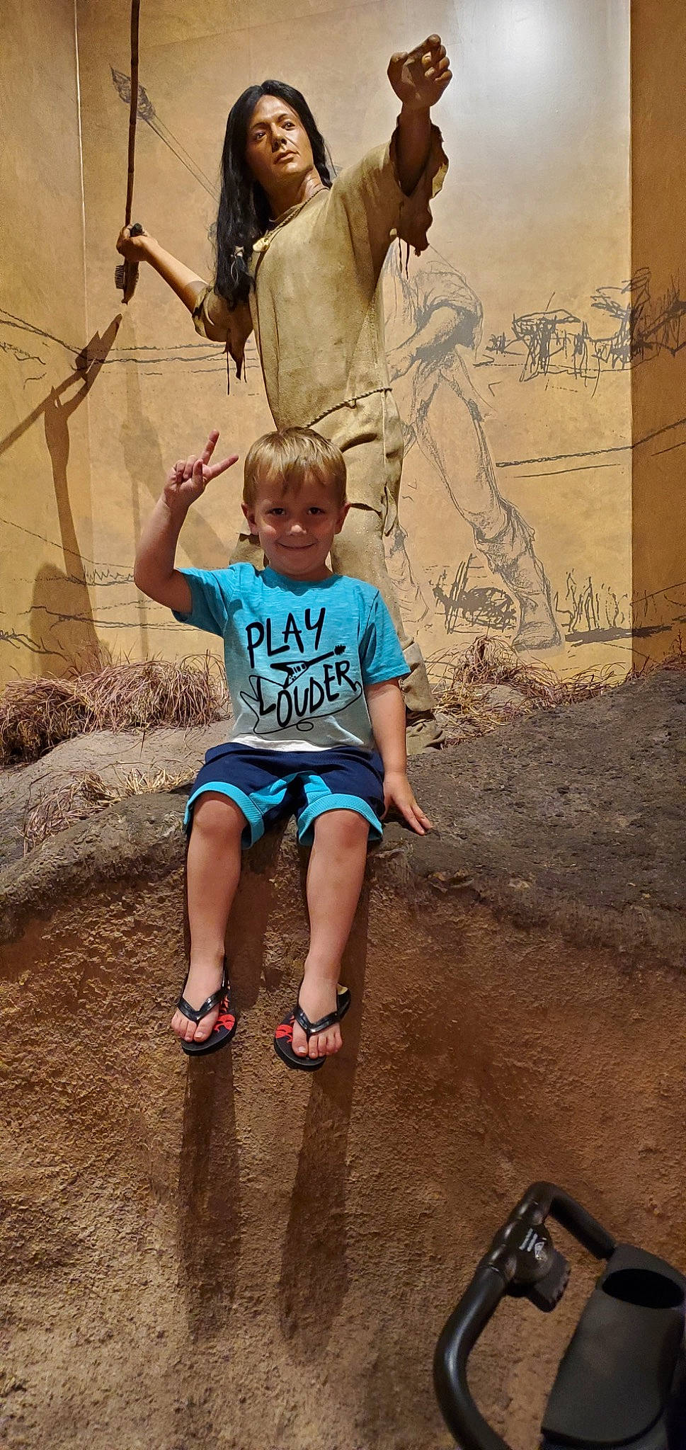 Eastyn is registered to the contest to win money with this photo: child, fawn, fun, joy, person, play, vacation