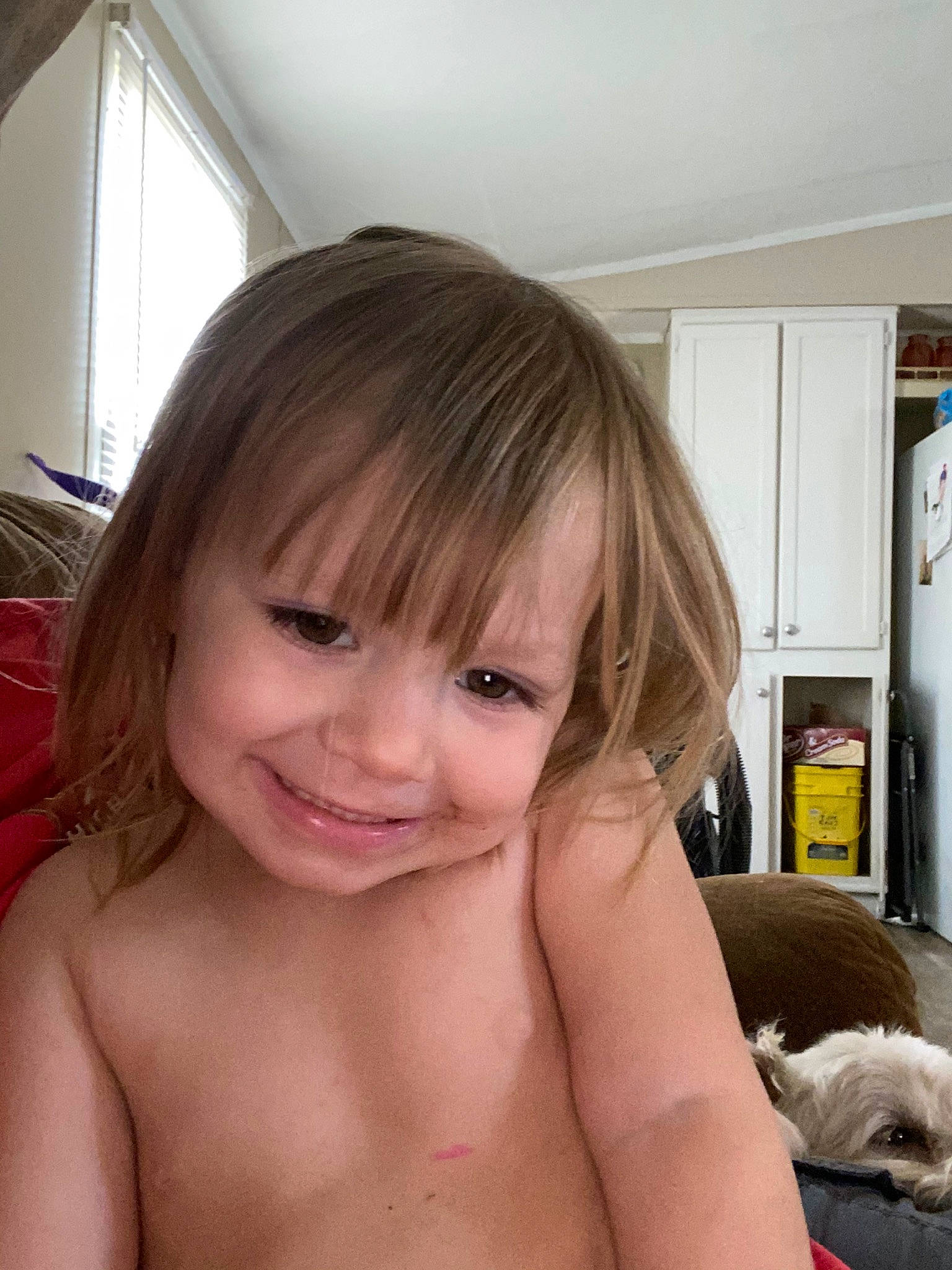 Teagyn joined the competition — help win amazing prizes! bangs, black_hair, blond, brown_hair, cheek, chest, child, child_model, face, hair, hairstyle, head, joy, long_hair, mouth, neck, person, smile