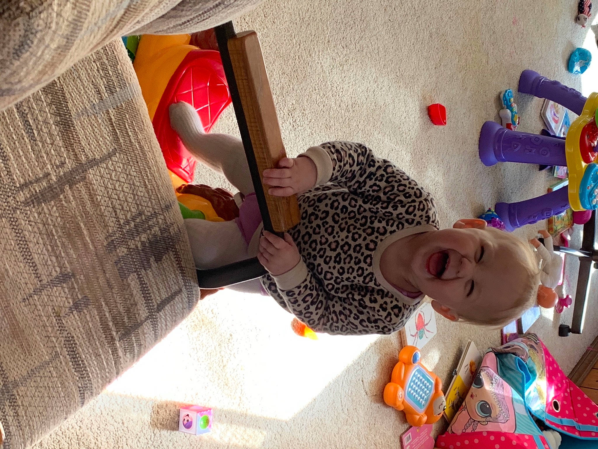 Ariana joined the competition — help win amazing prizes! art, baby_toys, child, comfort, flooring, fun, house, leisure, linens, pattern, person, play, product, room, stuffed_toy, sunglasses, textile, toddler, toy, visual_arts