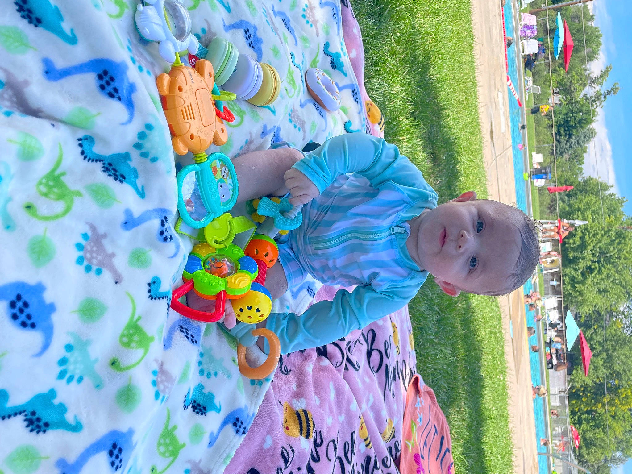 Johnny Ignacio joined the competition — help win amazing prizes! azure, child, electric_blue, event, fun, grass, happy, leisure, party_supply, pattern, people_in_nature, person, plant, play, recreation, sky, smile, toddler, tree, water