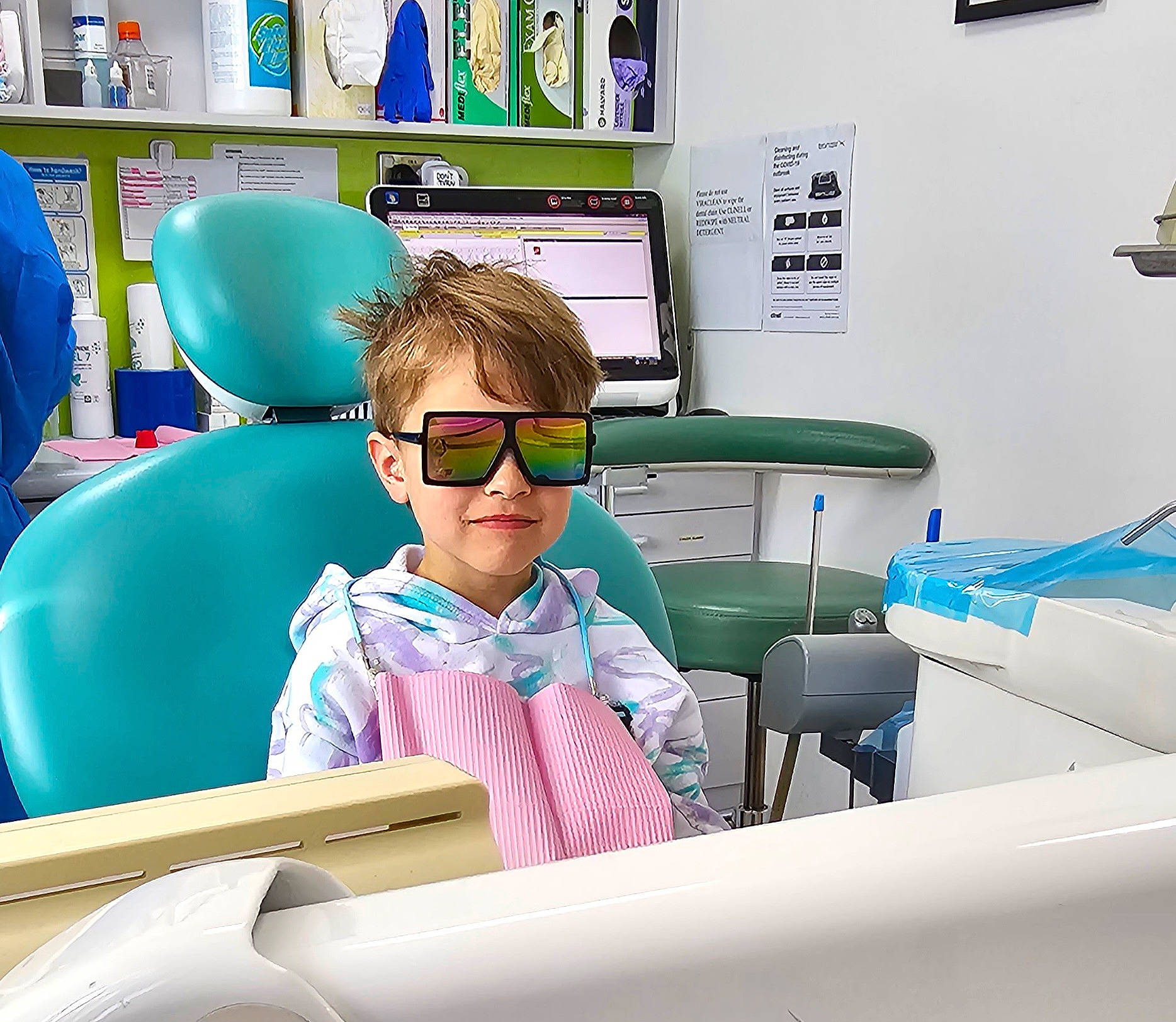 Archer is registered to the contest to win money with this photo: air_travel, airline, automotive_design, chair, child, eyewear, fun, gadget, goggles, job, joy, learning, leisure, person, personal_protective_equipment, picture_frame, recreation, room, sitting, sunglasses