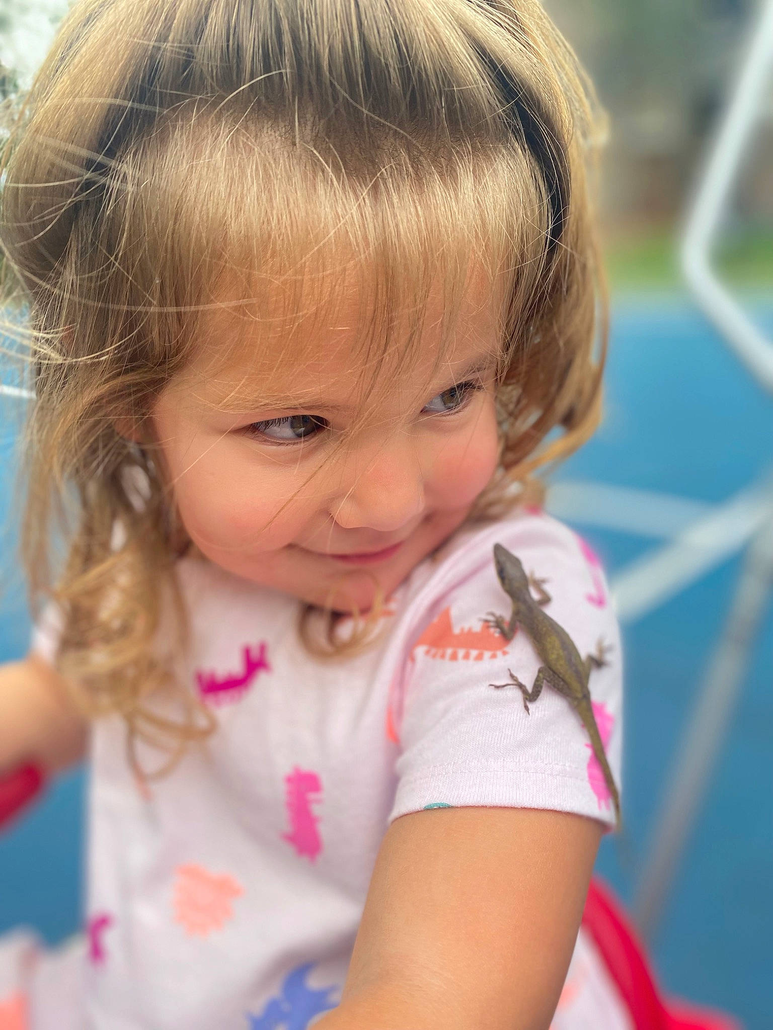 Vera is registered to the contest to win money with this photo: cheek, chin, ear, eye, eyelash, face, facial_expression, gesture, grass, hair, hairstyle, happy, iris, joy, lip, mammal, neck, nose, person, pink