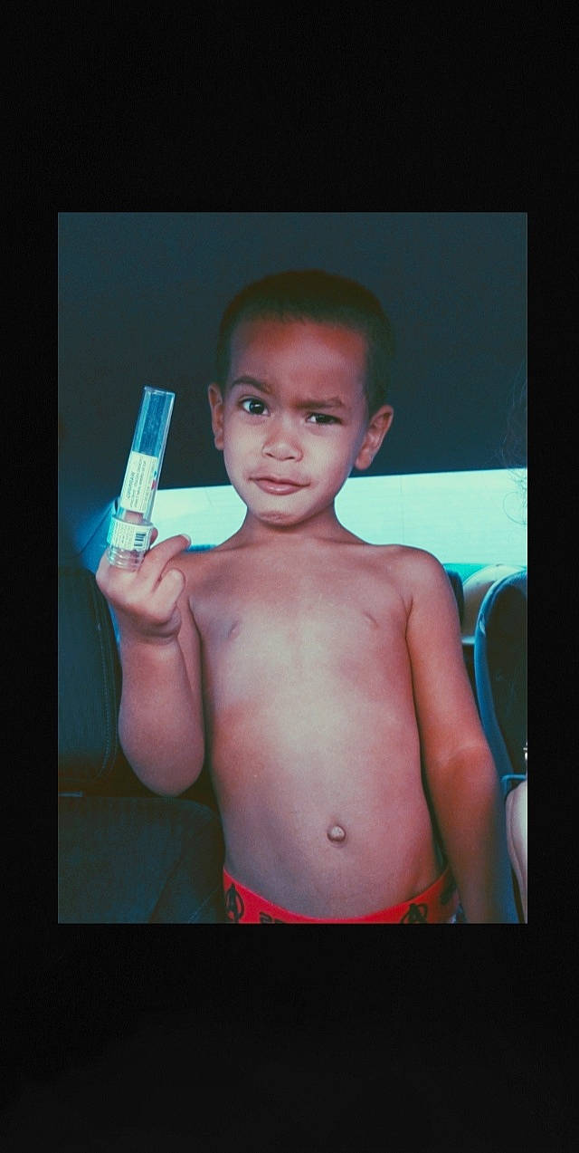 Phillip joined the competition — help win amazing prizes! abdomen, barechested, cheek, chest, chin, ear, elbow, eye, eyebrow, eyelash, finger, flash_photography, gesture, hair, lip, muscle, neck, person, thumb, toddler