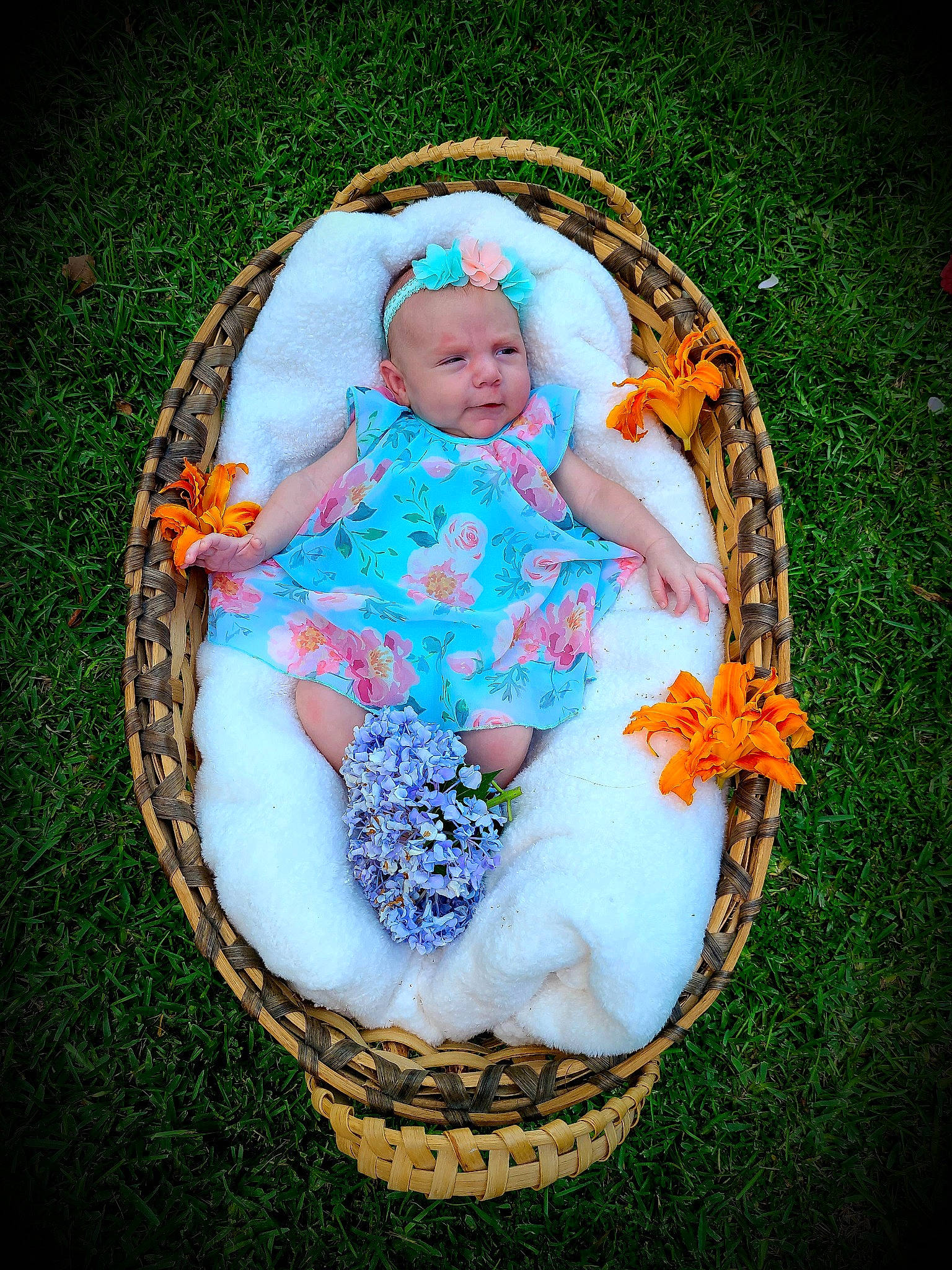 Ryleigh joined the competition — help win amazing prizes! baby, baby_products, child, grass, headwear, person, photography, toddler