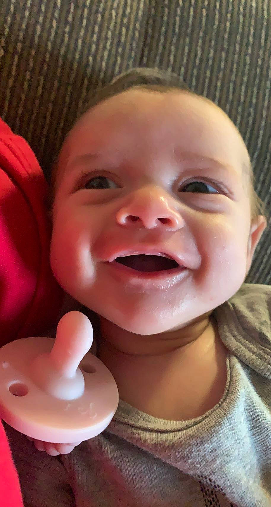 Malani joined the competition — help win amazing prizes! baby, cheek, chin, ear, eye, eyebrow, eyelash, facial_expression, forehead, happy, human_body, jaw, lip, mouth, nose, organ, person, skin, smile, tongue